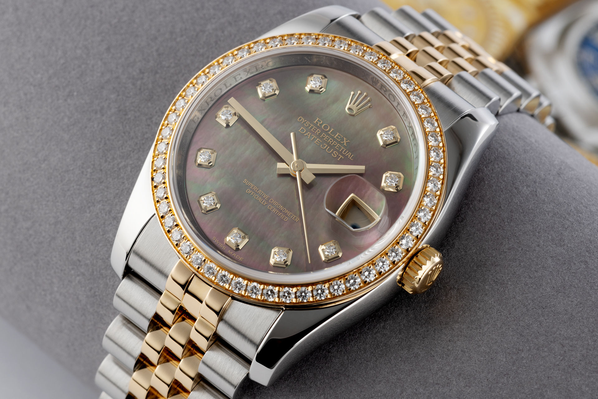 ref 116243 | 36mm 'Mother Of Pearl' | Rolex Datejust