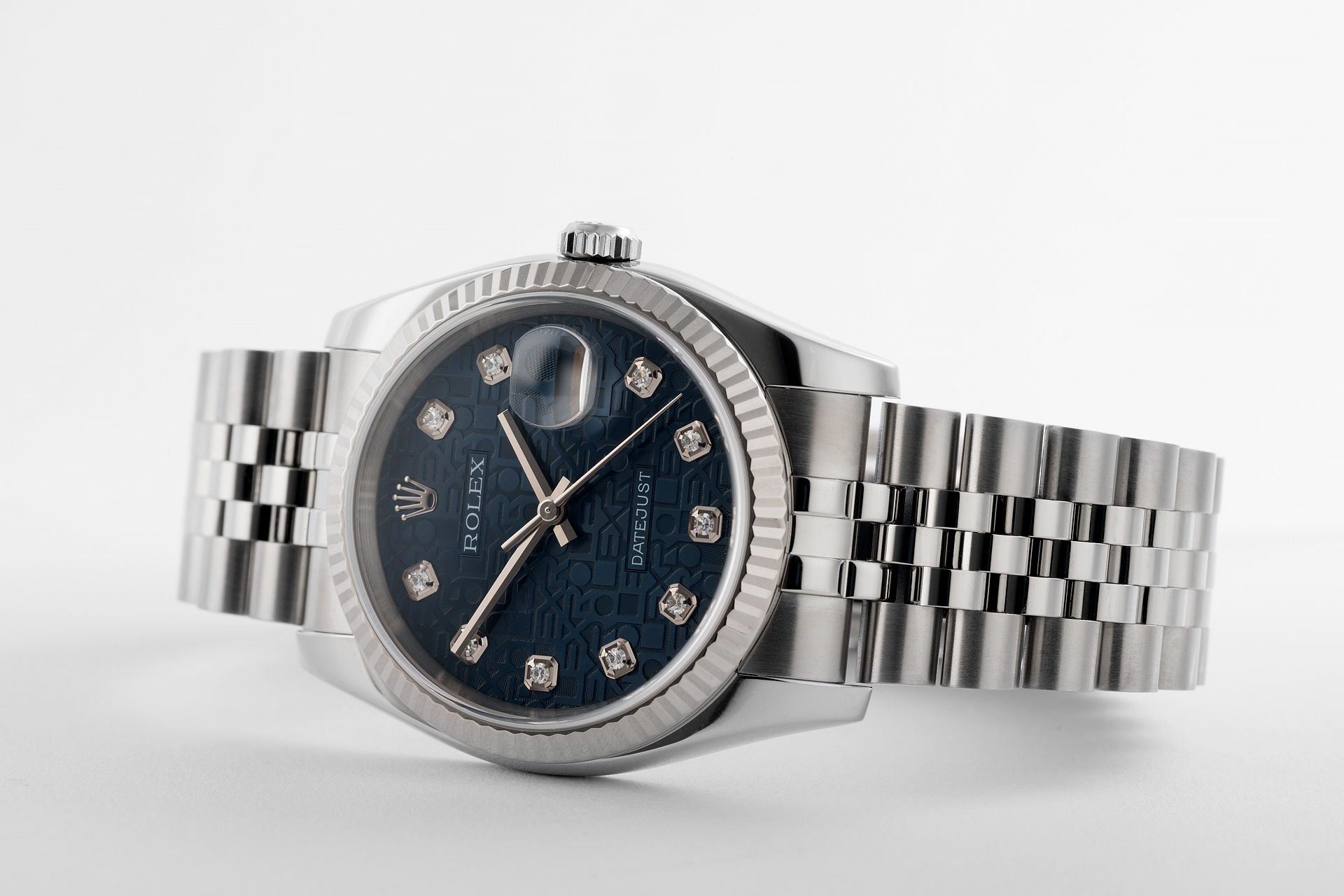 ref 116234 | 36mm White Gold Bezel | Rolex Datejust