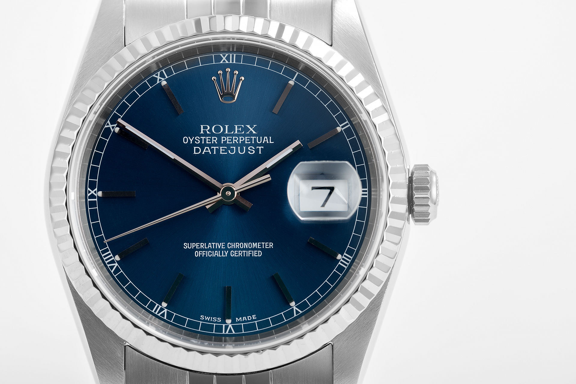 ref 16234 | White Gold Bezel | Rolex Datejust