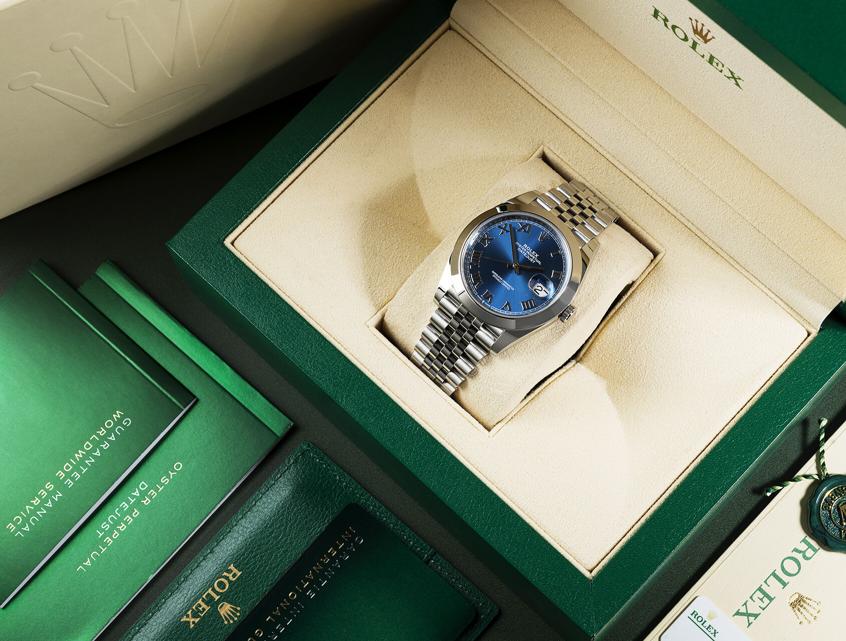 ref 126300 | 126300 - Azzuro Blue | Rolex Datejust 41