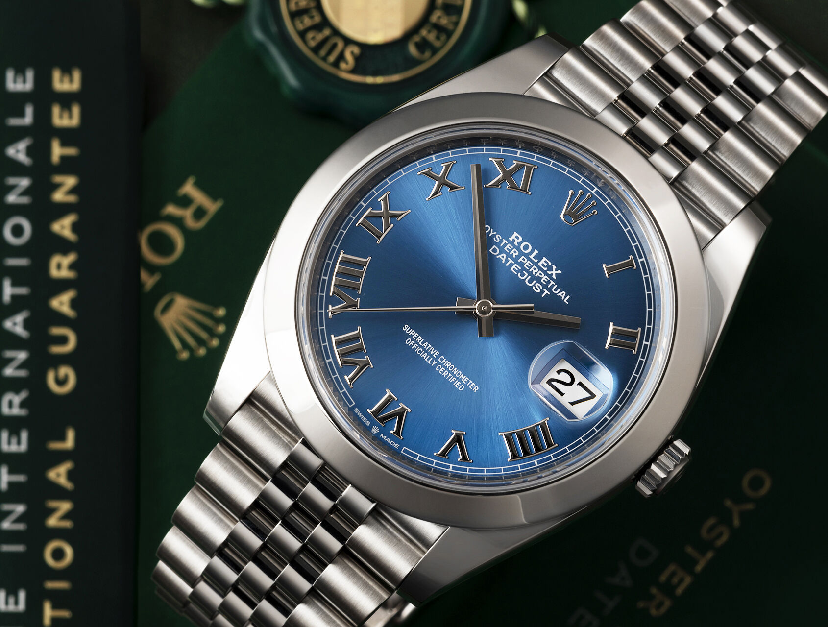ref 126300 | 126300 - Azzuro Blue | Rolex Datejust 41