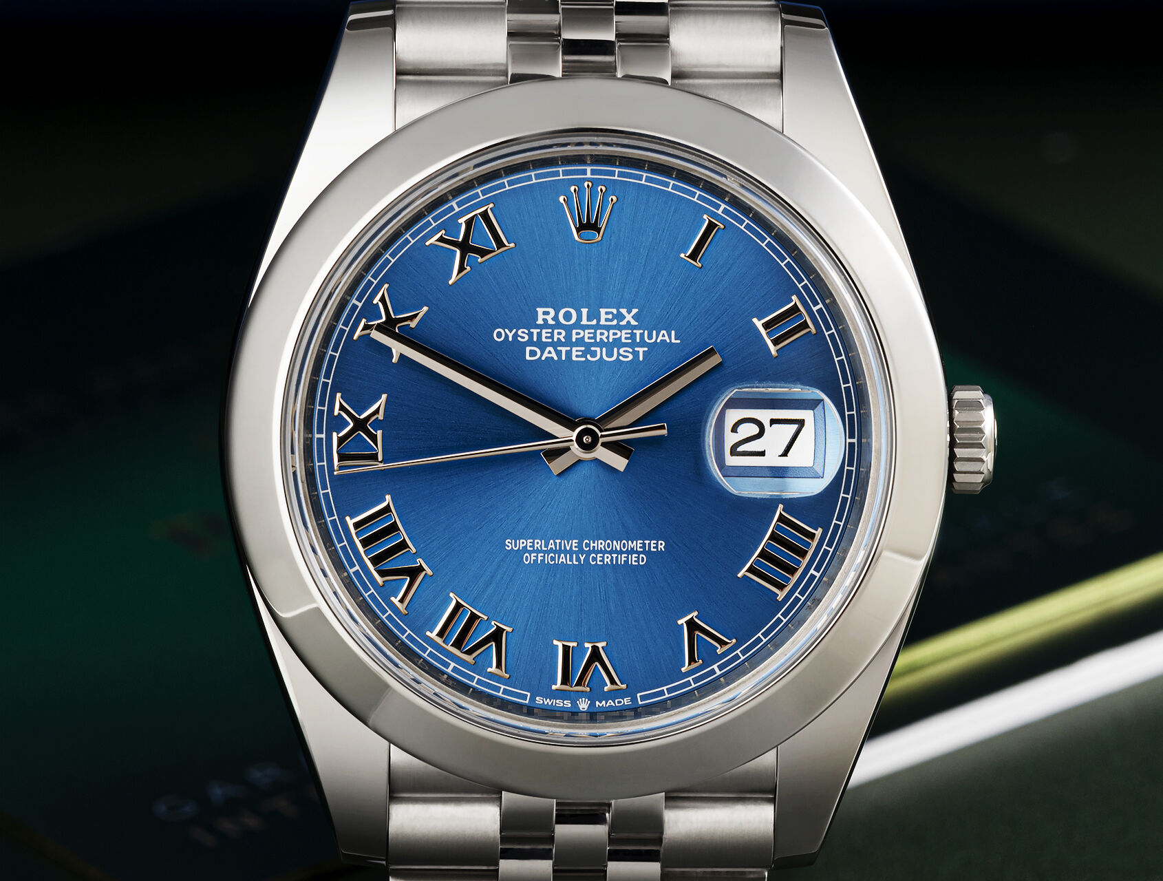 ref 126300 | 126300 - Azzuro Blue | Rolex Datejust 41