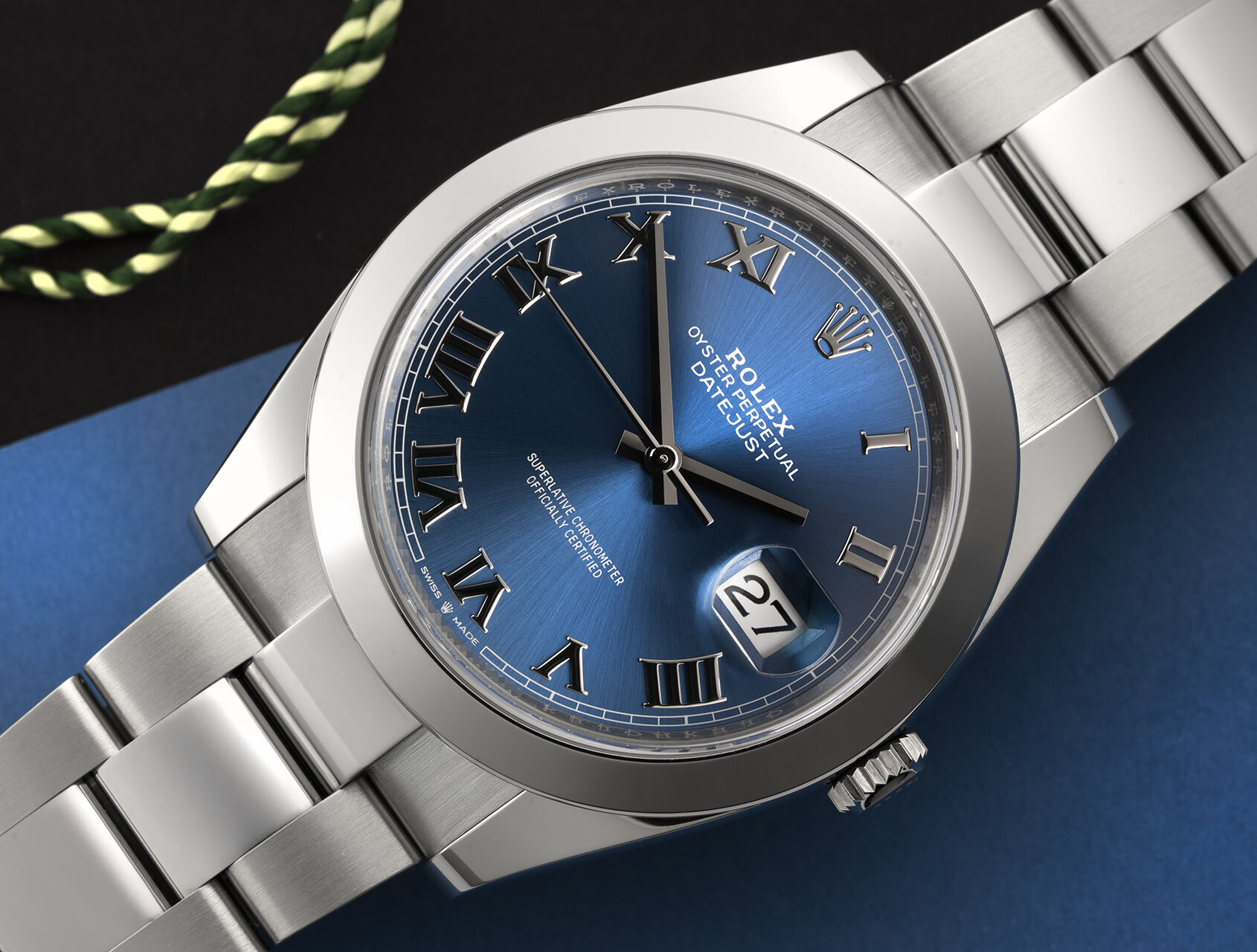 ref 126300 | 126300 - Azzurro | Rolex Datejust 41