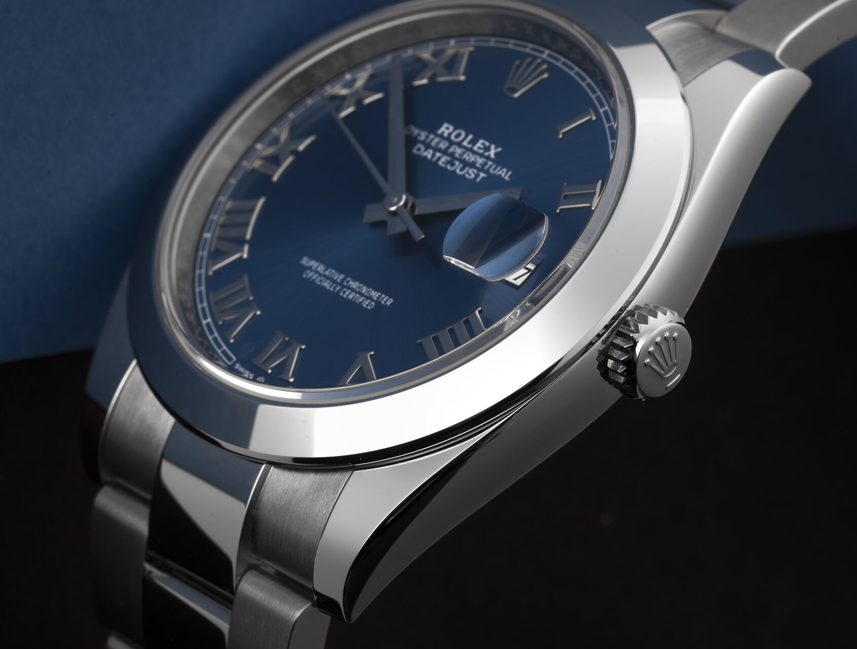 ref 126300 | 126300 - Azzurro | Rolex Datejust 41