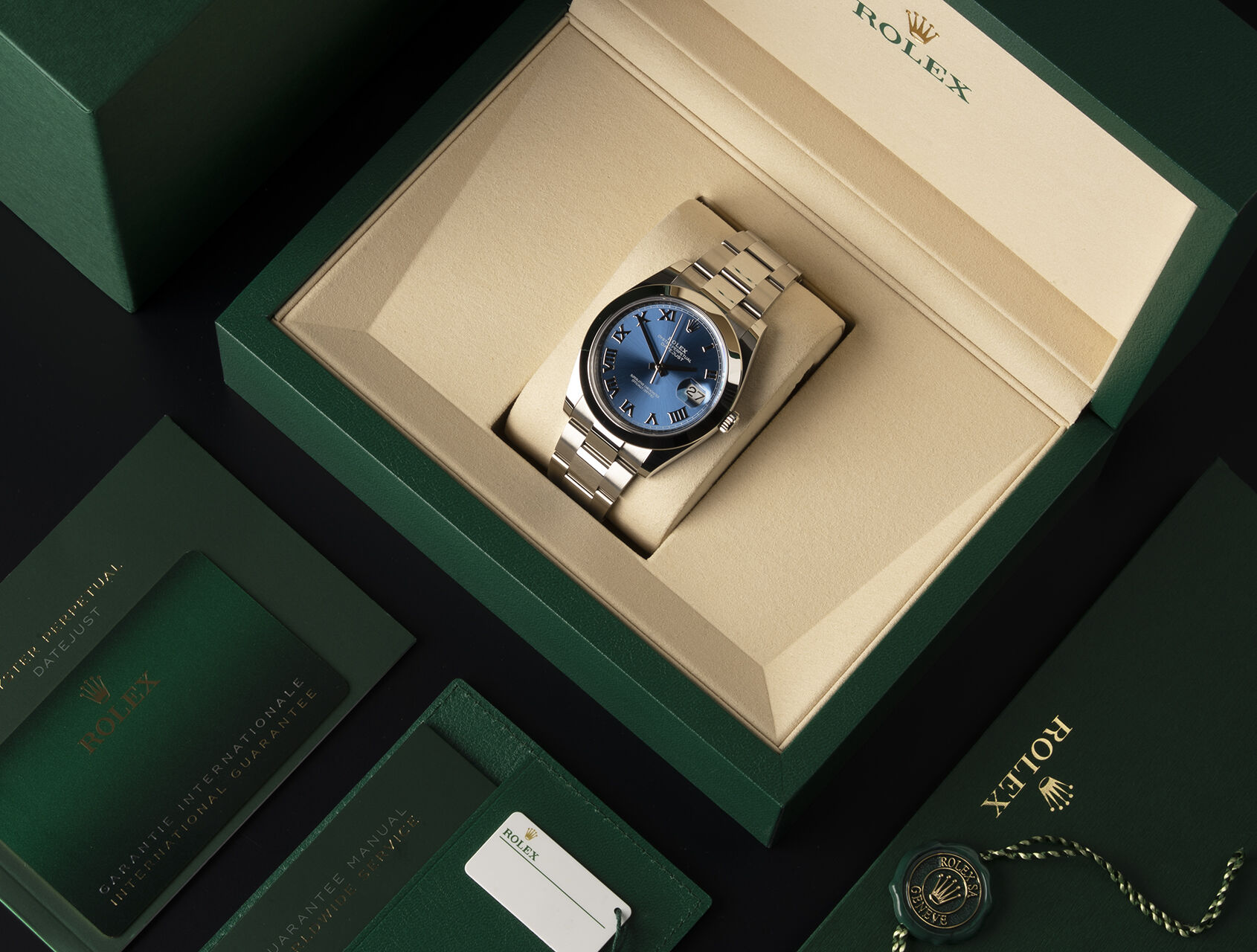 ref 126300 | 126300 - Azzurro | Rolex Datejust 41