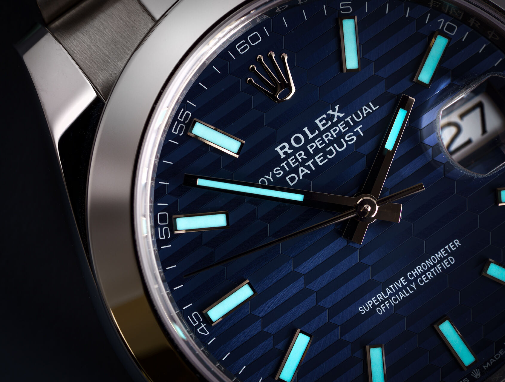 ref 126300 | 126300 - Blue Motif  | Rolex Datejust 41