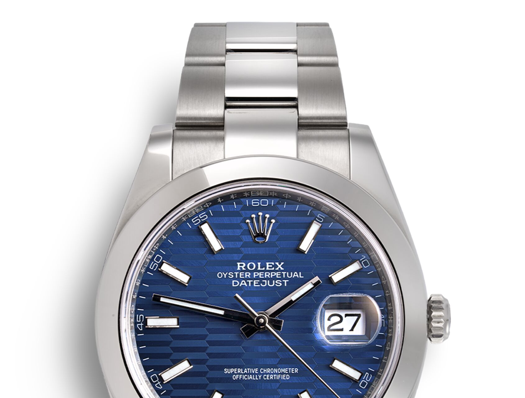 ref 126300 | 126300 - Blue Motif  | Rolex Datejust 41