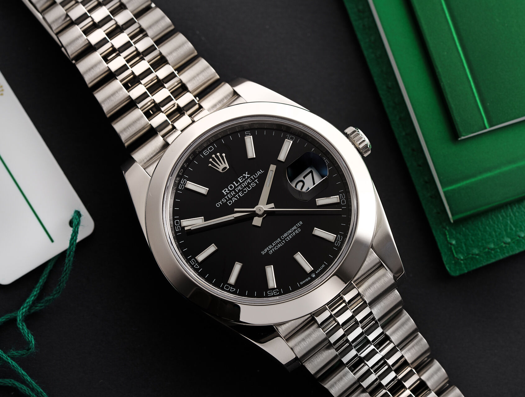 ref 126300 | 126300 - Box & Certificate | Rolex Datejust 41
