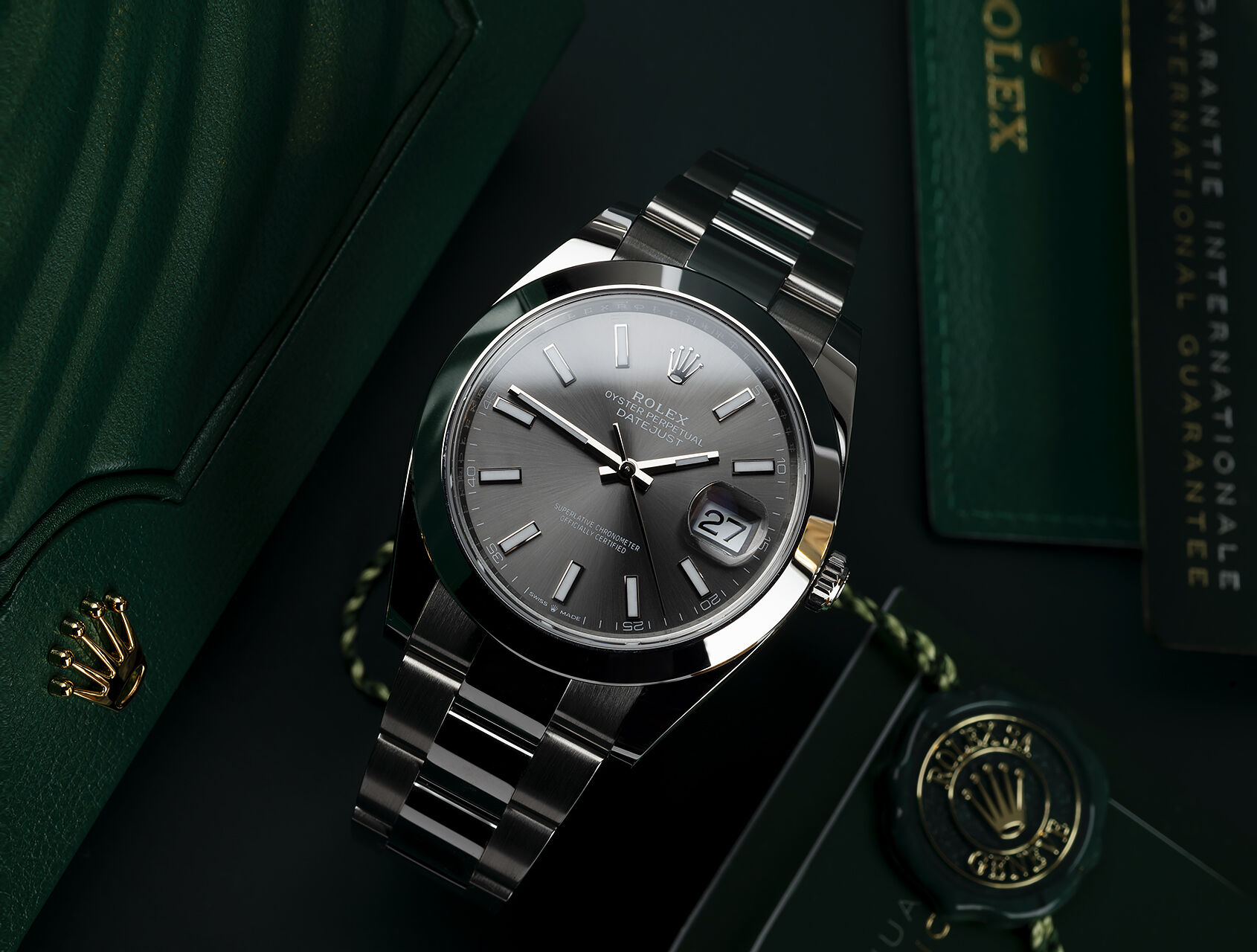 ref 126300 | 126300 - Box & Certificate | Rolex Datejust 41