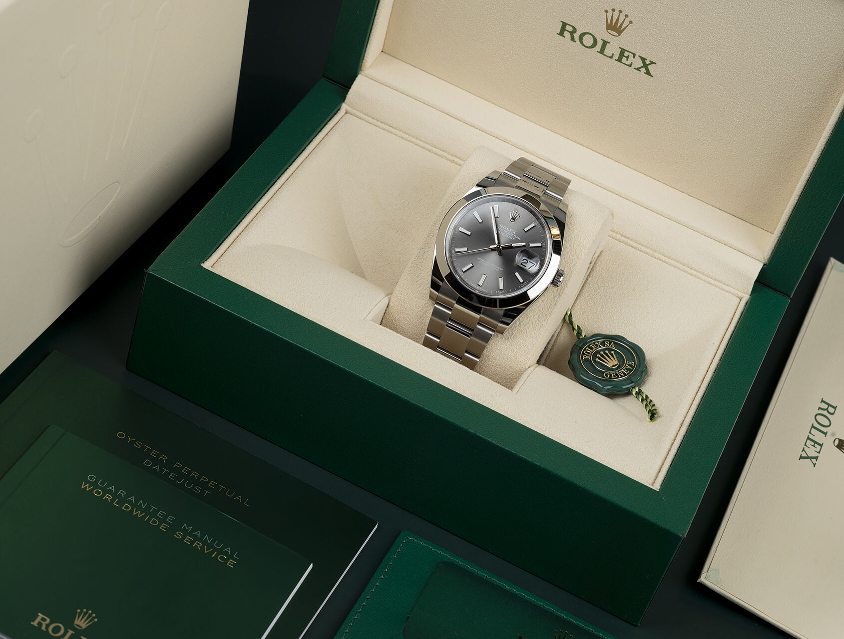 ref 126300 | 126300 - Box & Certificate | Rolex Datejust 41