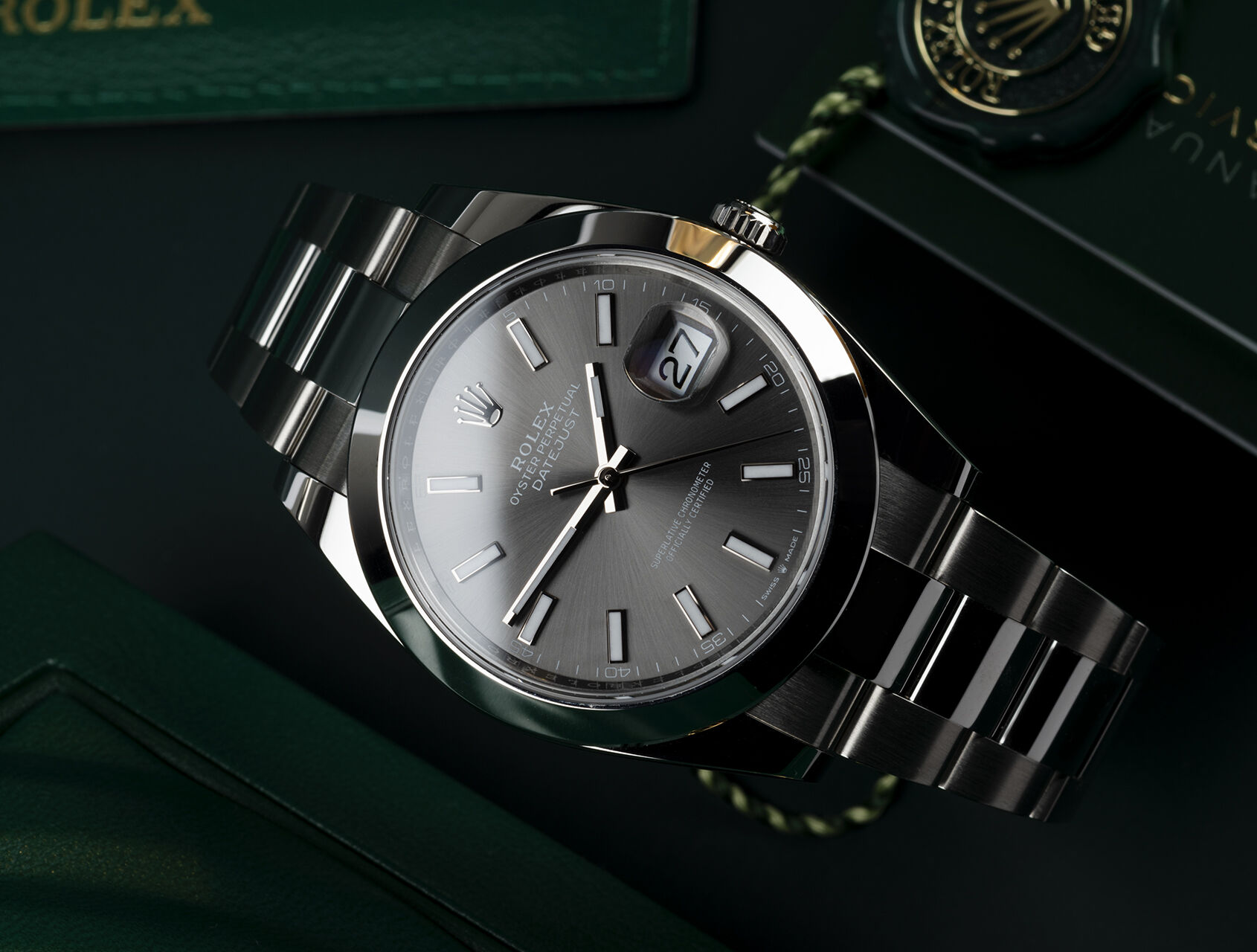 ref 126300 | 126300 - Box & Certificate | Rolex Datejust 41