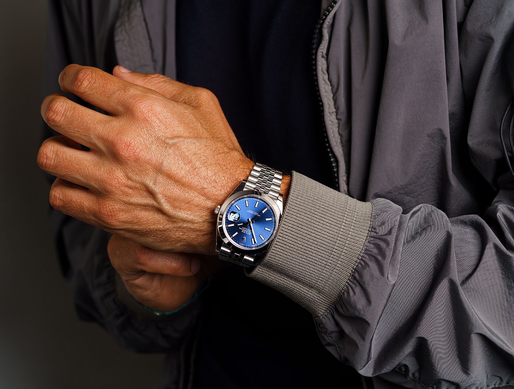 ref 126300 | 126300 - Bright Blue | Rolex Datejust 41