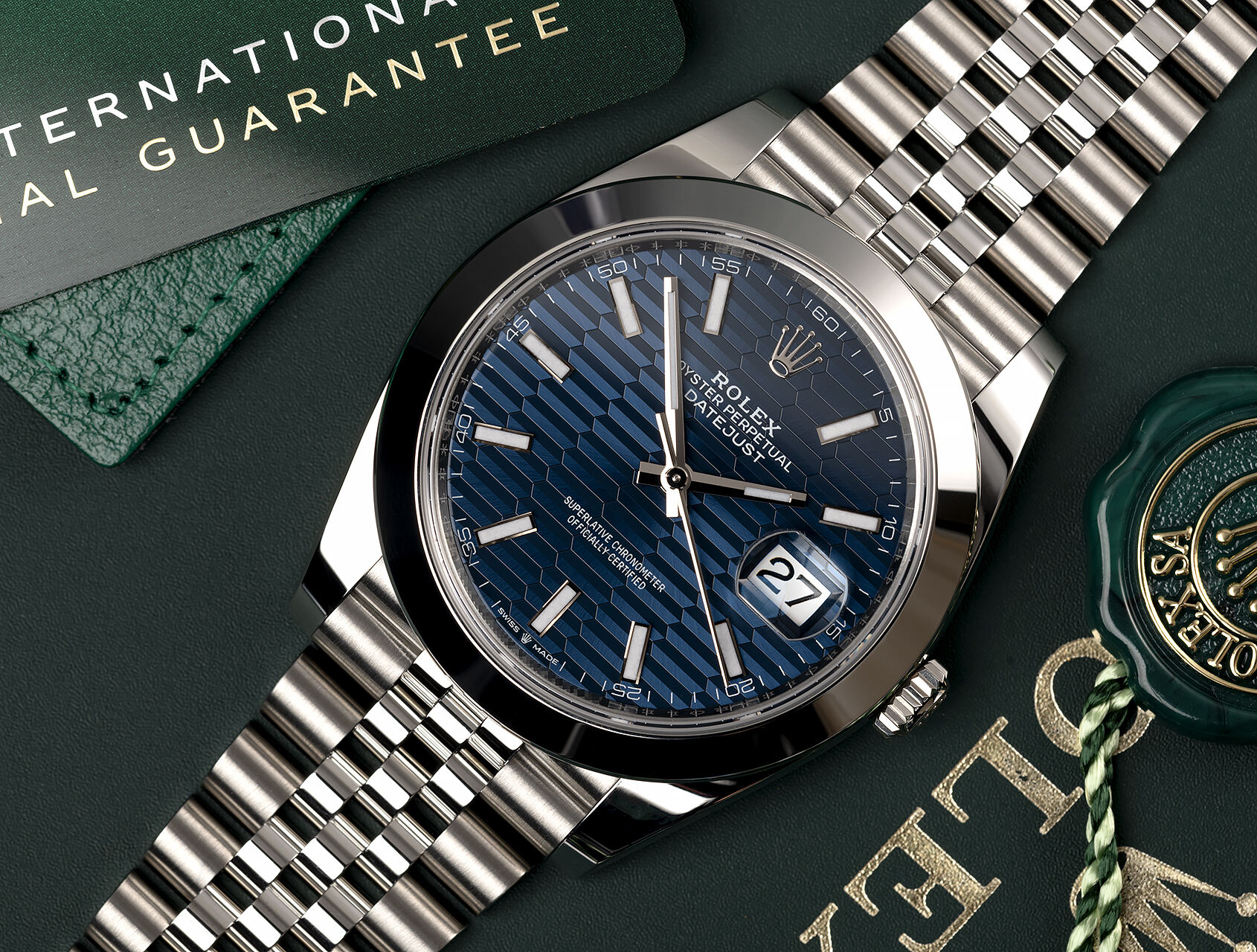 ref 126300 | 126300 - Fluted Motif | Rolex Datejust 41