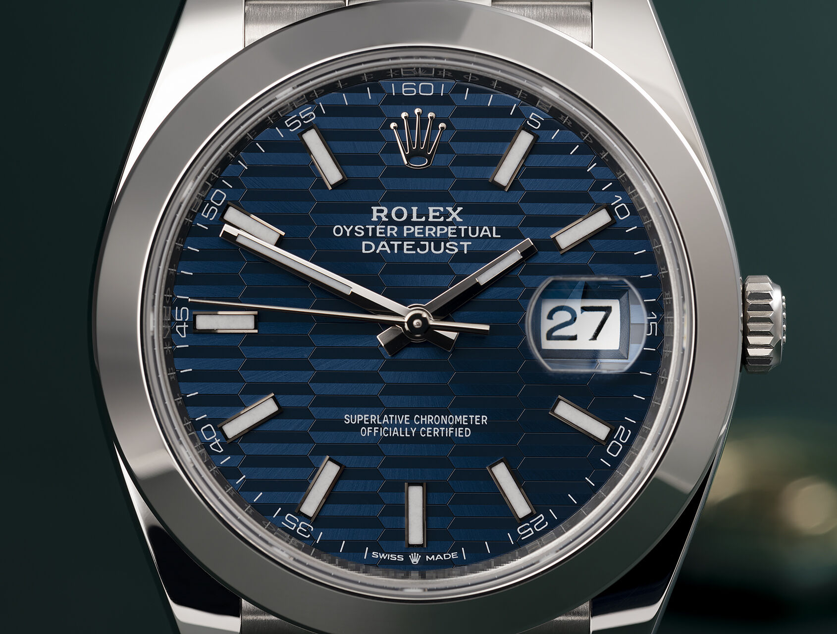 ref 126300 | 126300 - Fluted Motif | Rolex Datejust 41