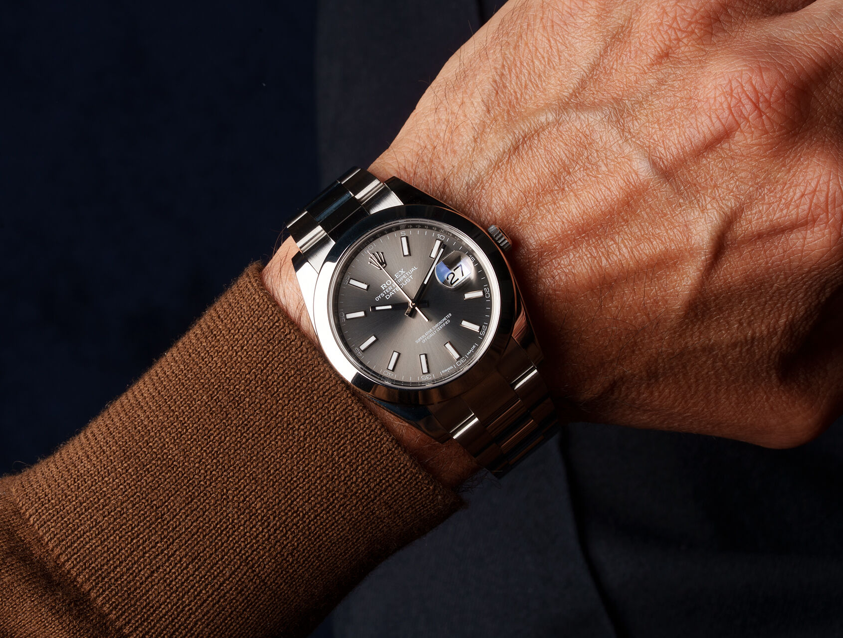 ref 126300 | 126300 - Rhodium Dial | Rolex Datejust 41
