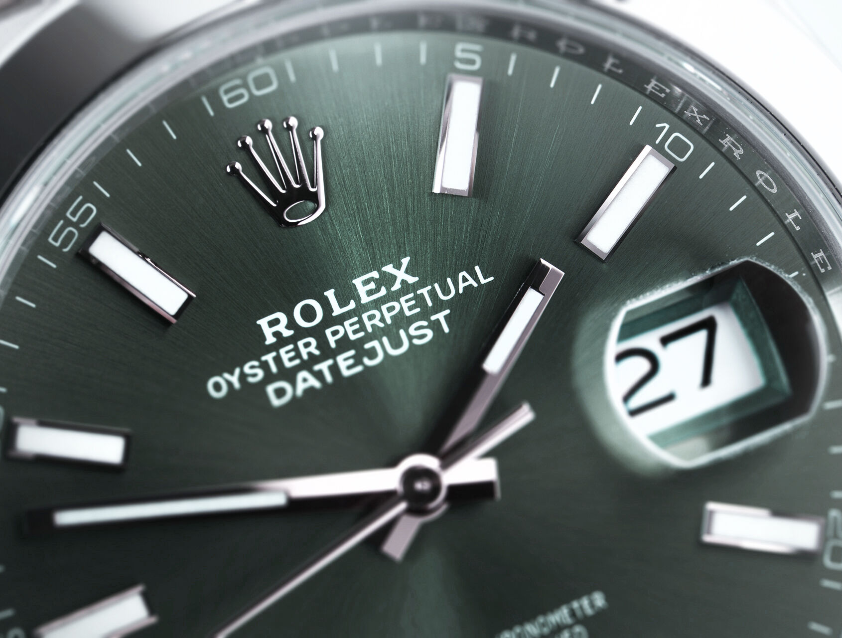 ref 126300 | 126300 - Mint Green | Rolex Datejust 41