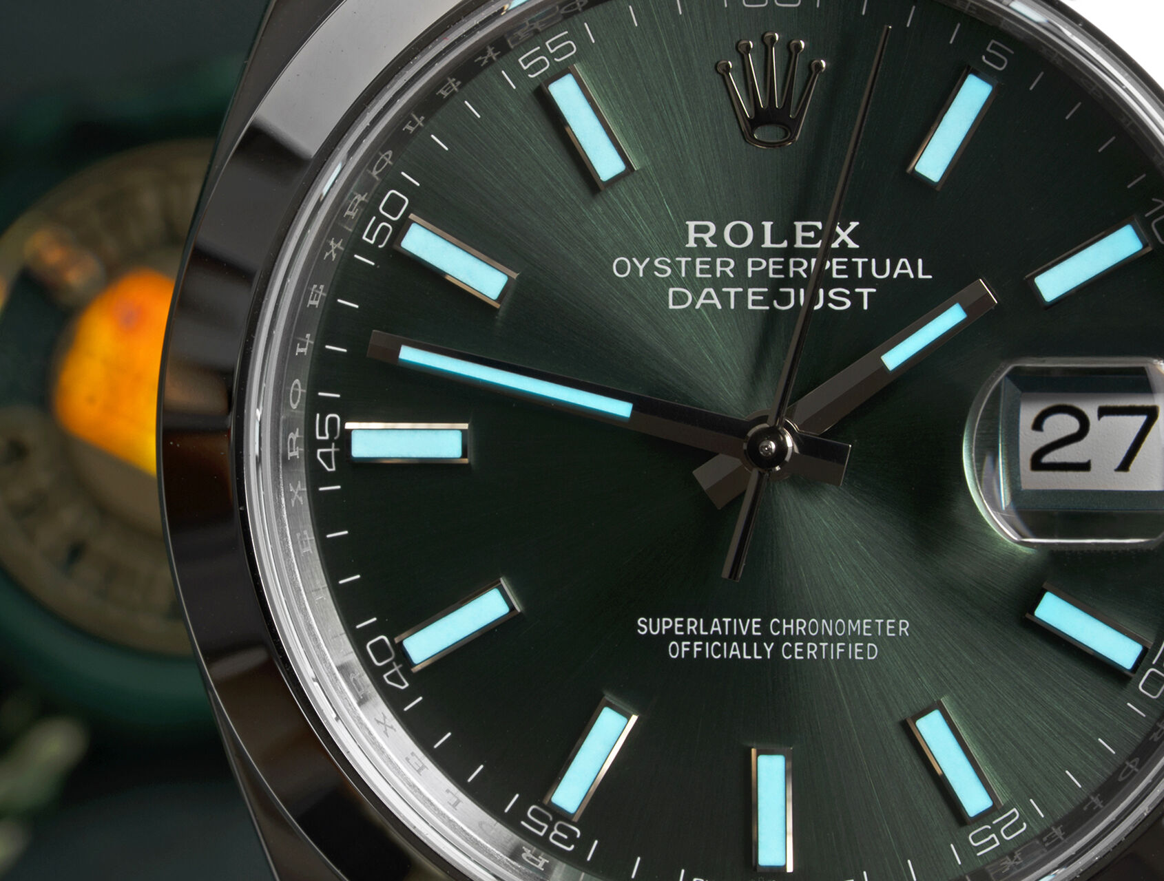 ref 126300 | 126300 - Mint Green | Rolex Datejust 41
