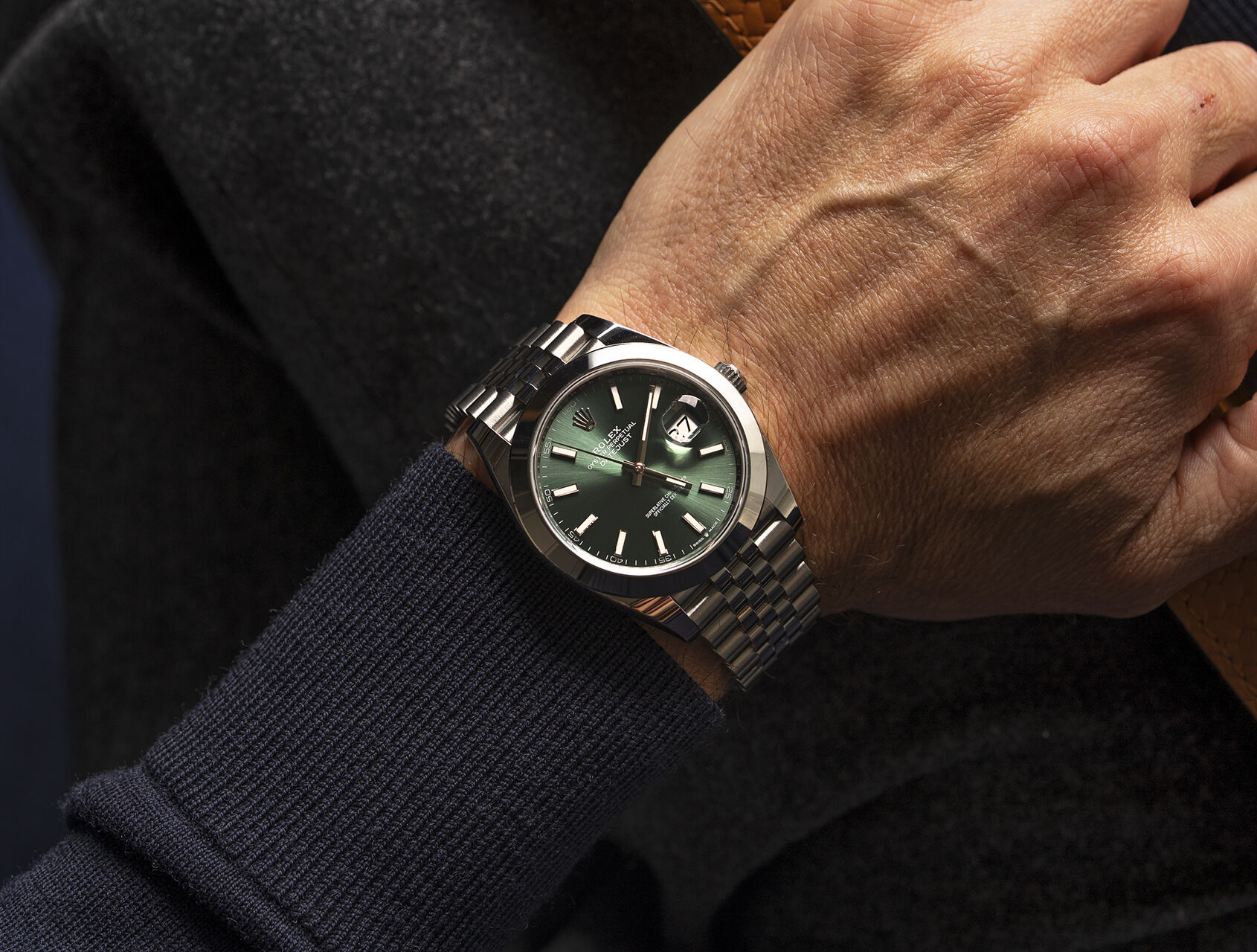 ref 126300 | 126300 - Mint Green | Rolex Datejust 41