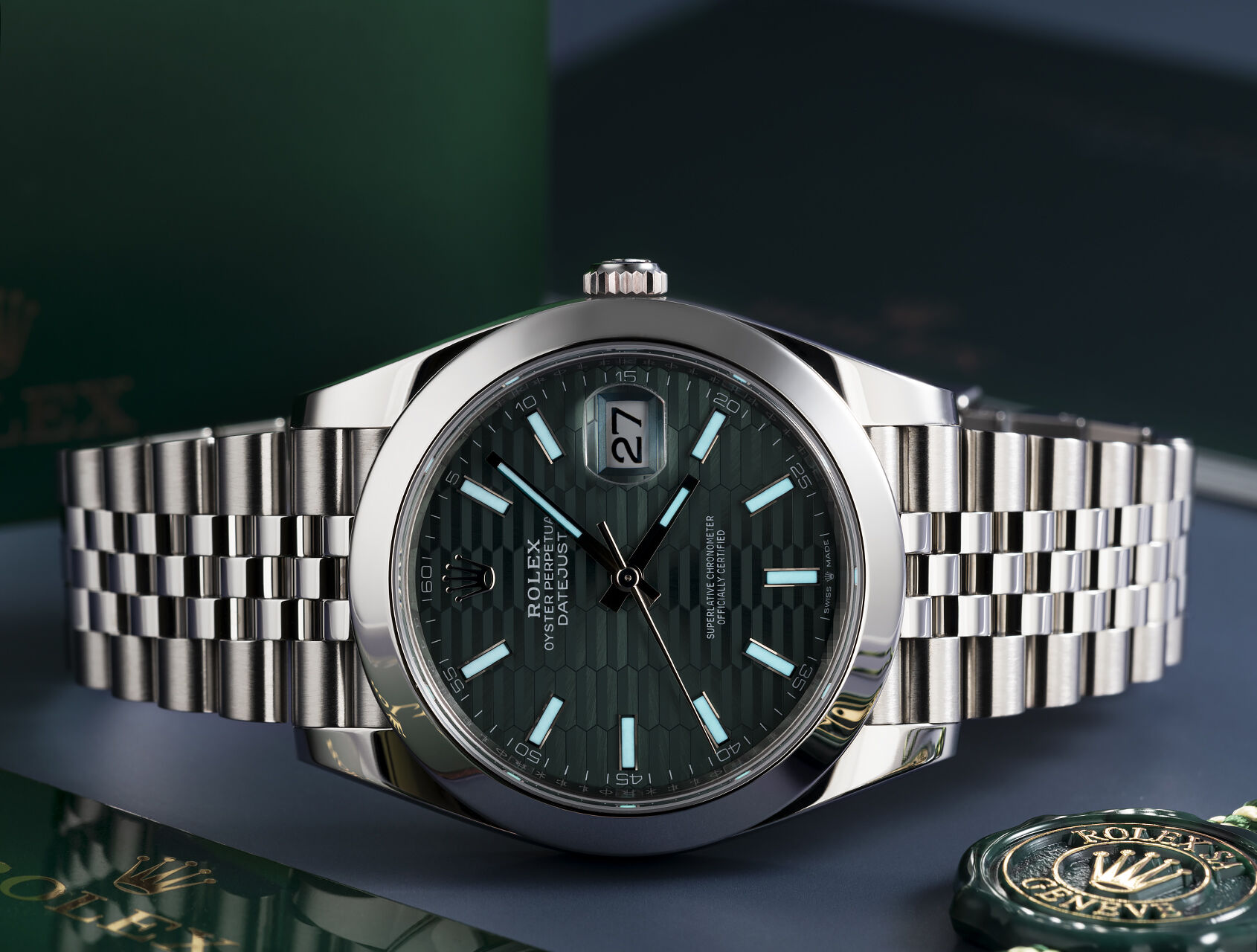 ref 126300 | 126300 - Motif Dial | Rolex Datejust 41