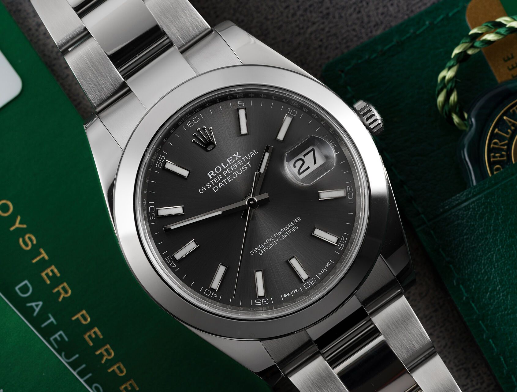 ref 126300 | 126300 - Rhodium Dial | Rolex Datejust 41