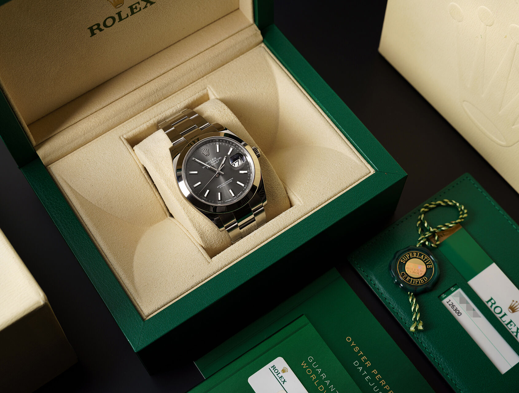ref 126300 | 126300 - Rhodium Dial | Rolex Datejust 41