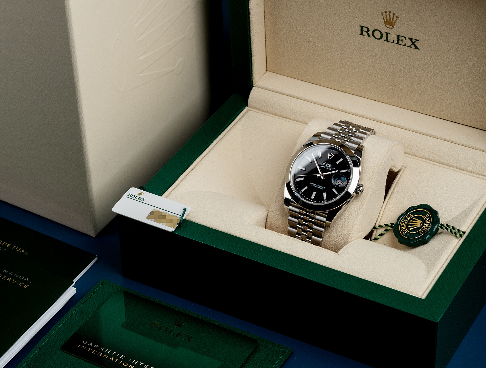 ref 126300 | Rolex Warranty to 2026 | Rolex Datejust 41