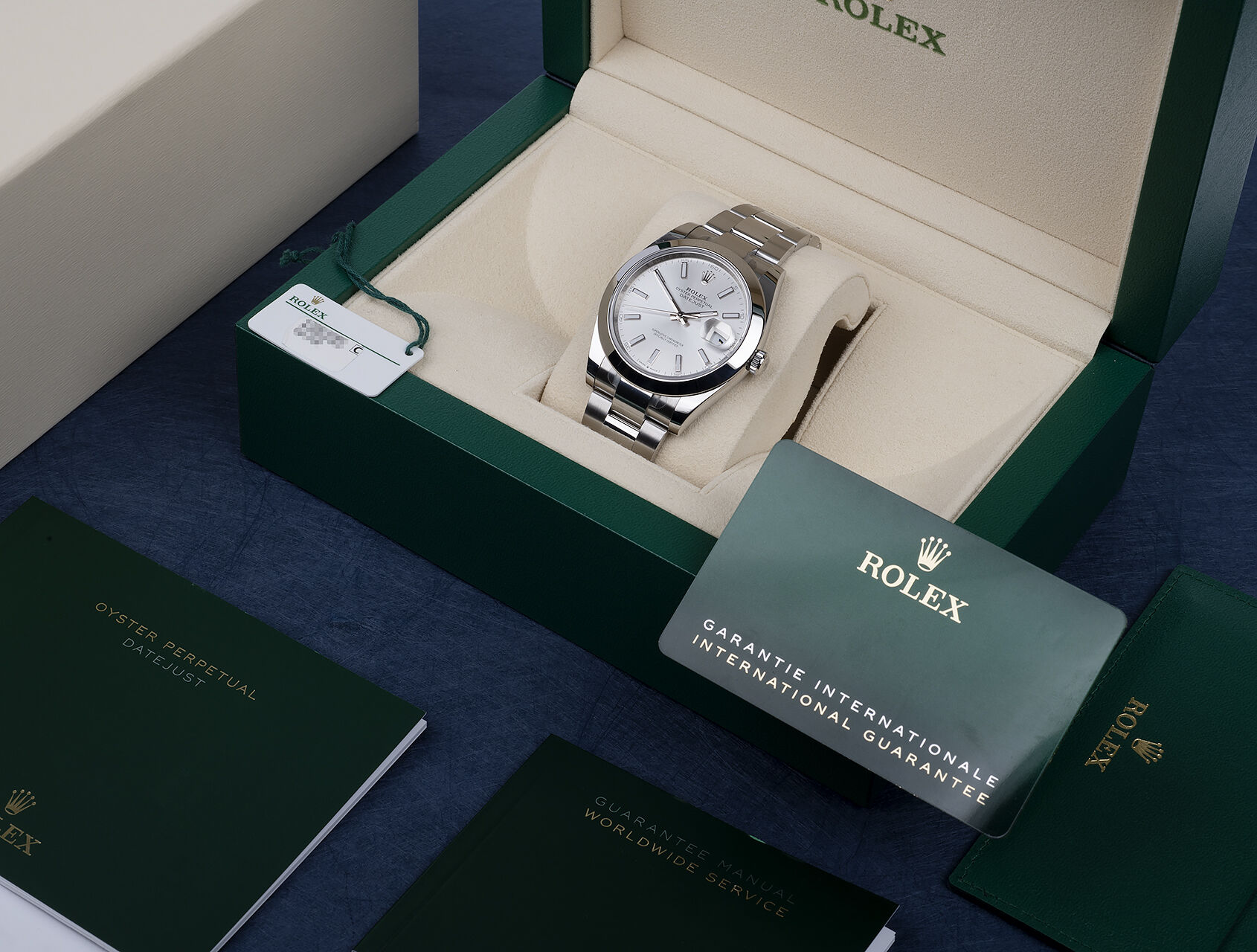 ref 126300 | Rolex Warranty to May 2026 | Rolex Datejust 41