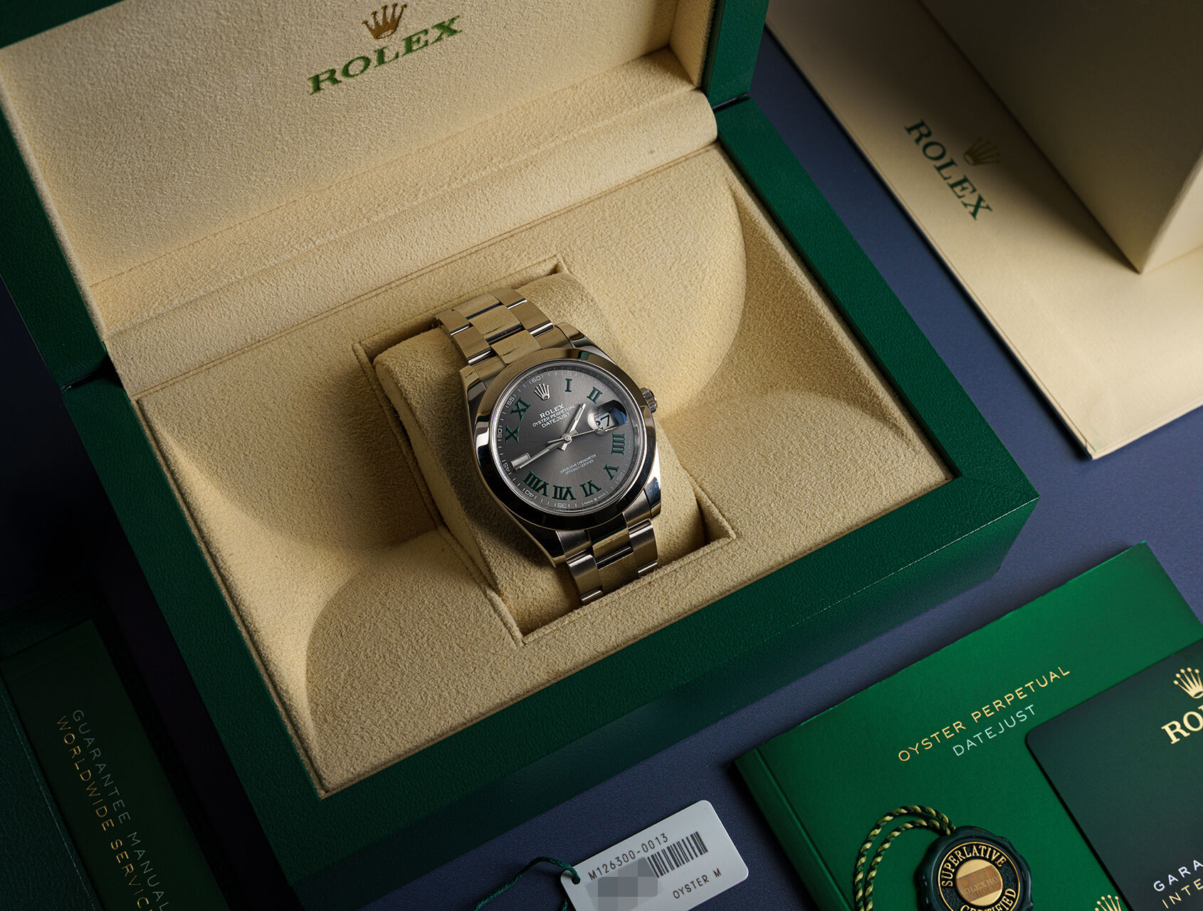 ref 126300 | 126300 - Wimbledon | Rolex Datejust 41