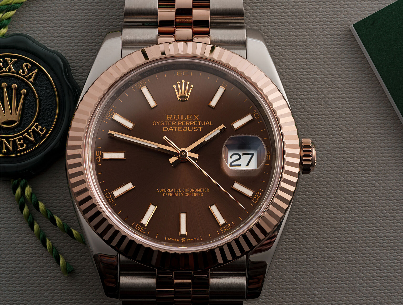 ref 126331 | 126331 - Everose & Steel | Rolex Datejust 41