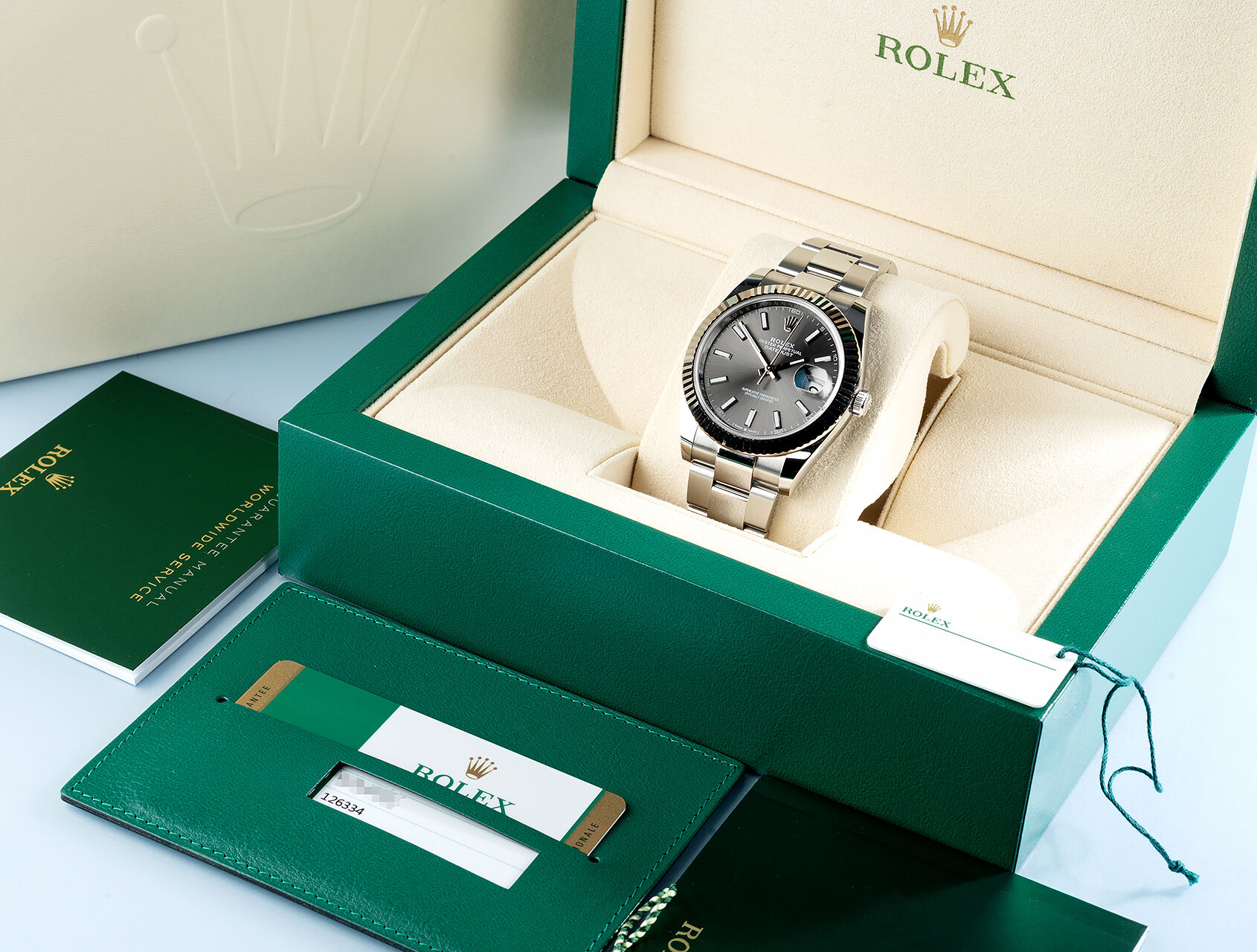 ref 126334 | 126334 - Box & Certificate | Rolex Datejust 41