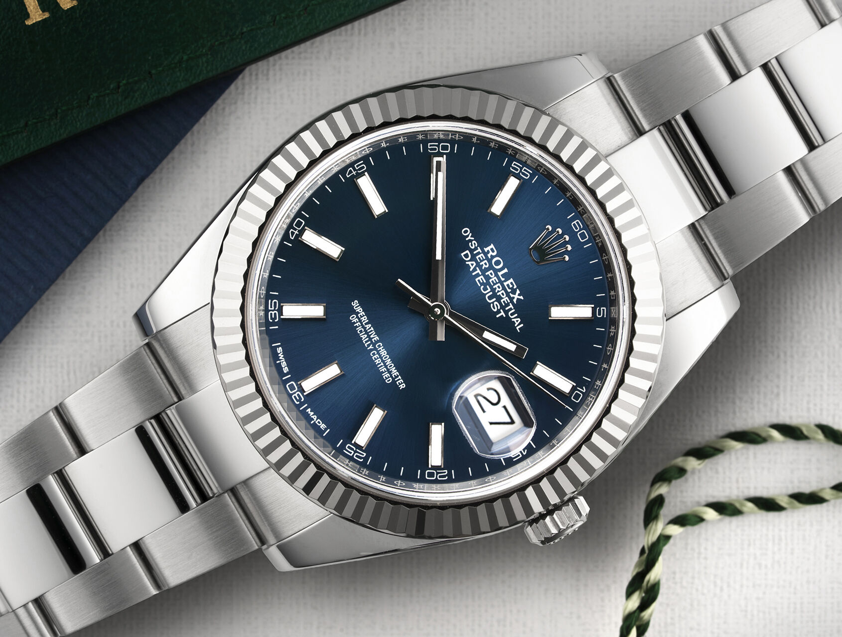 ref 126334 | 126334 - Bright Blue | Rolex Datejust 41