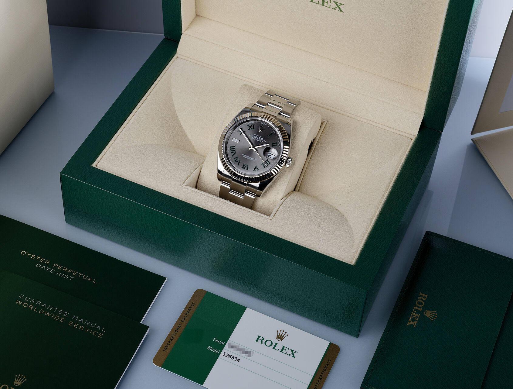 ref 126334 | Rolex International Warranty | Rolex Datejust 41