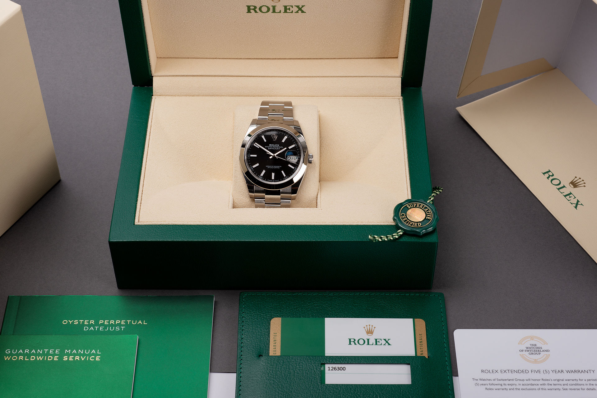 ref 126300 | 5 Year Rolex Warranty '3235 Calibre' | Rolex Datejust 41