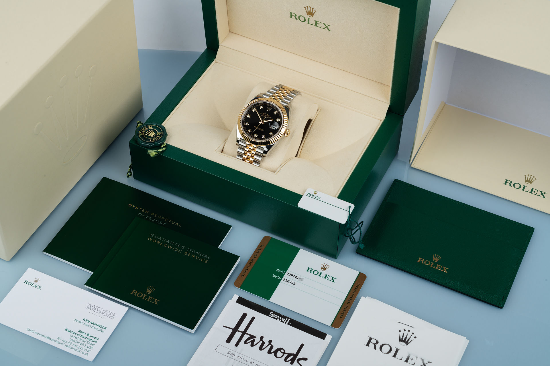 ref 126333 | Box & Certificate '5 Year Warranty' | Rolex Datejust 41