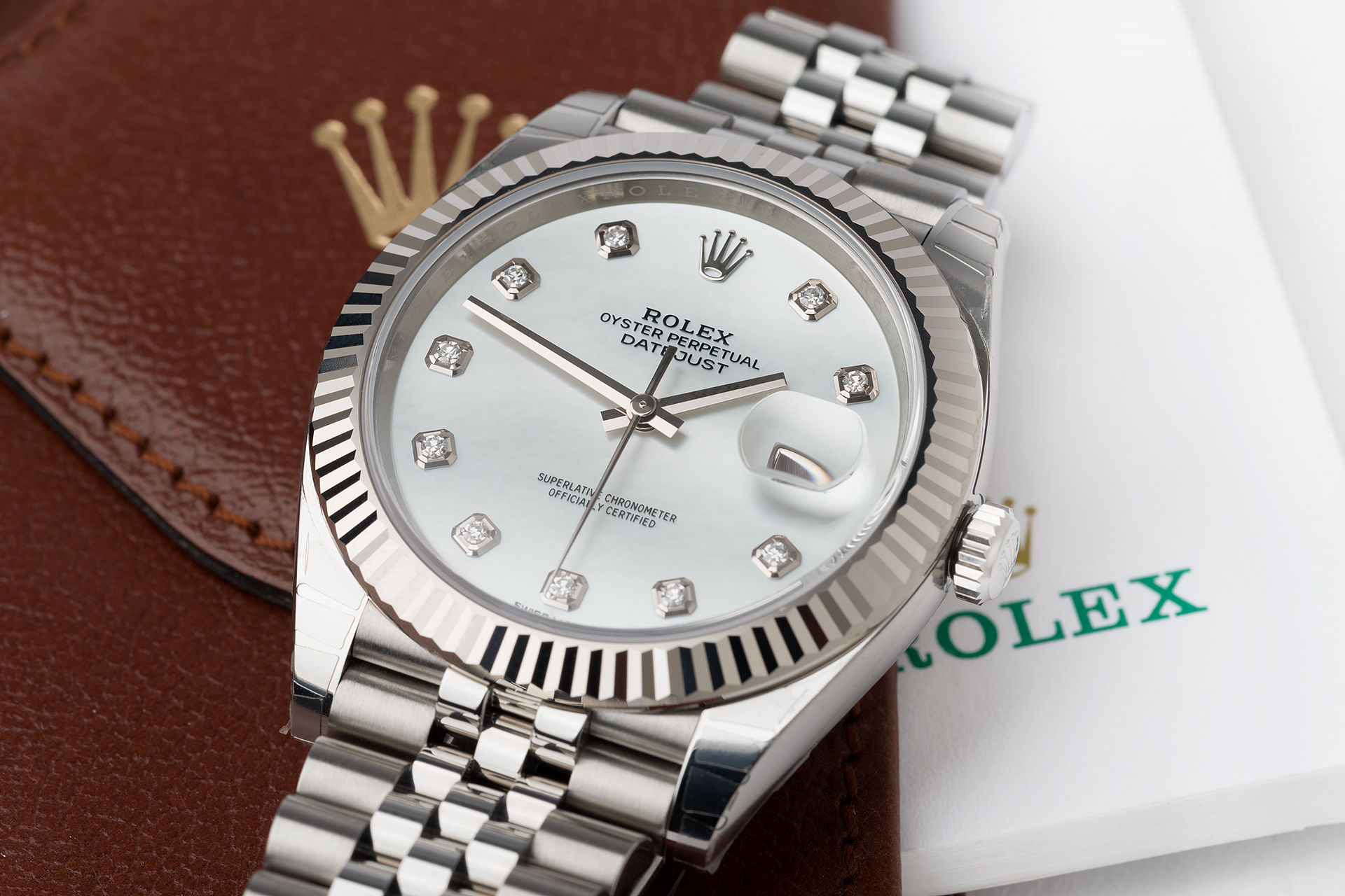 ref 126334 | Brand New 'Mother of Pearl' | Rolex Datejust 41