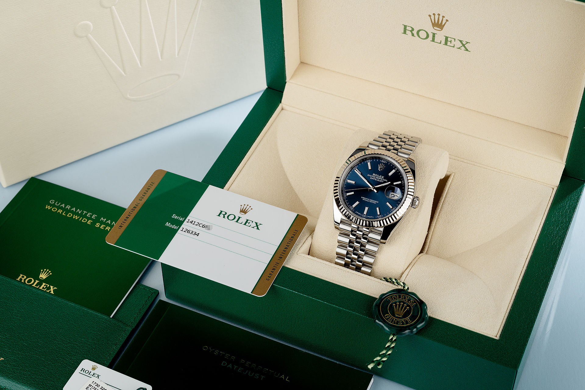 ref 126334 |  Complete Set '5 Year Warranty' | Rolex Datejust 41