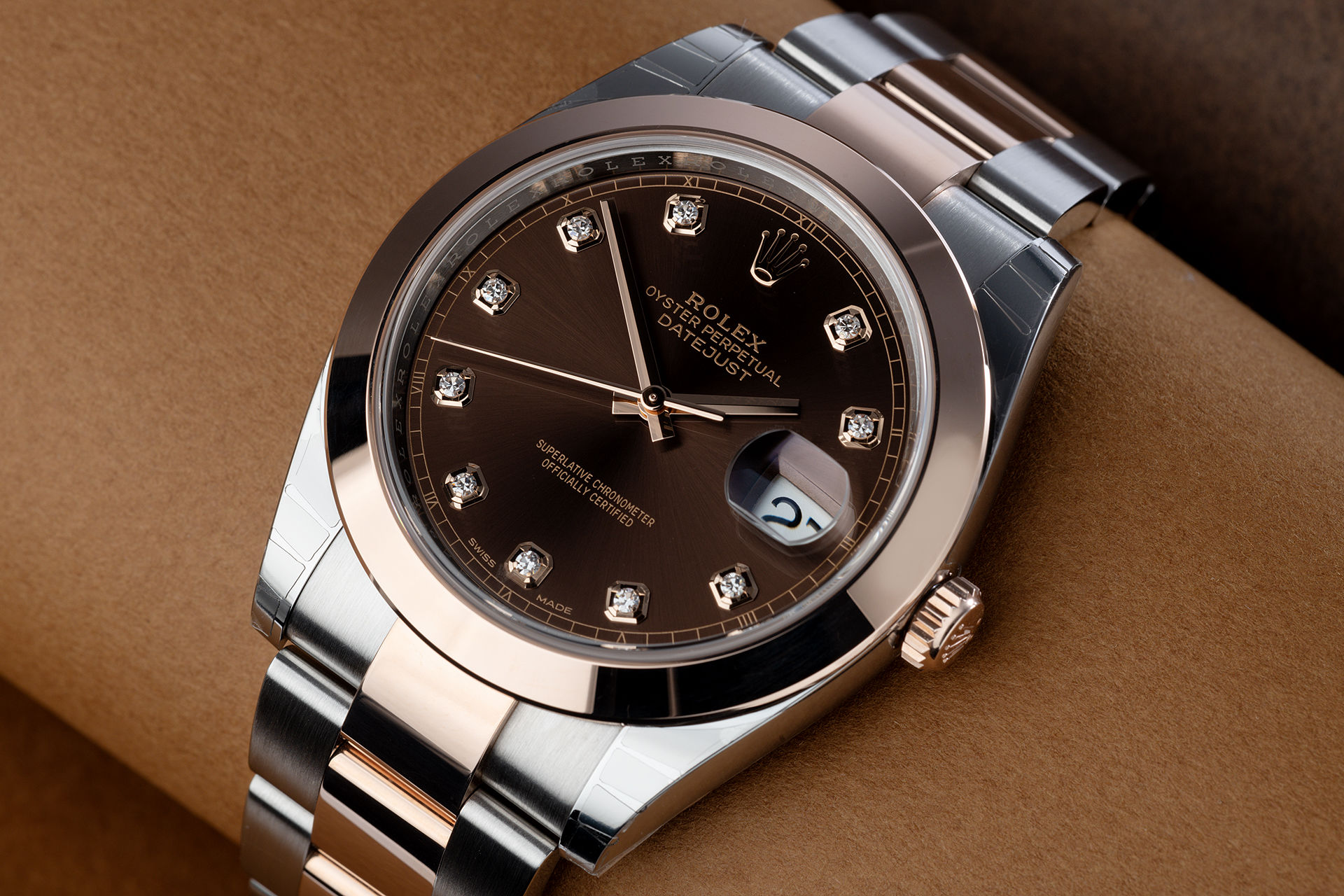 ref 126301 | 'Everose Gold & Steel' Complete Set  | Rolex Datejust 41