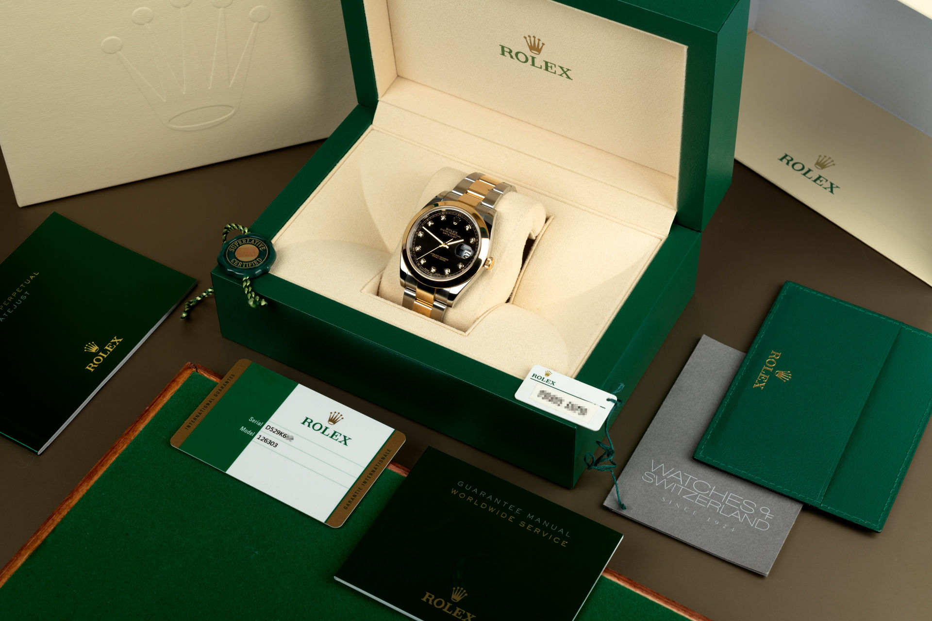 Rolex Warranty to 2023 | ref 126303 | Rolex Datejust 41