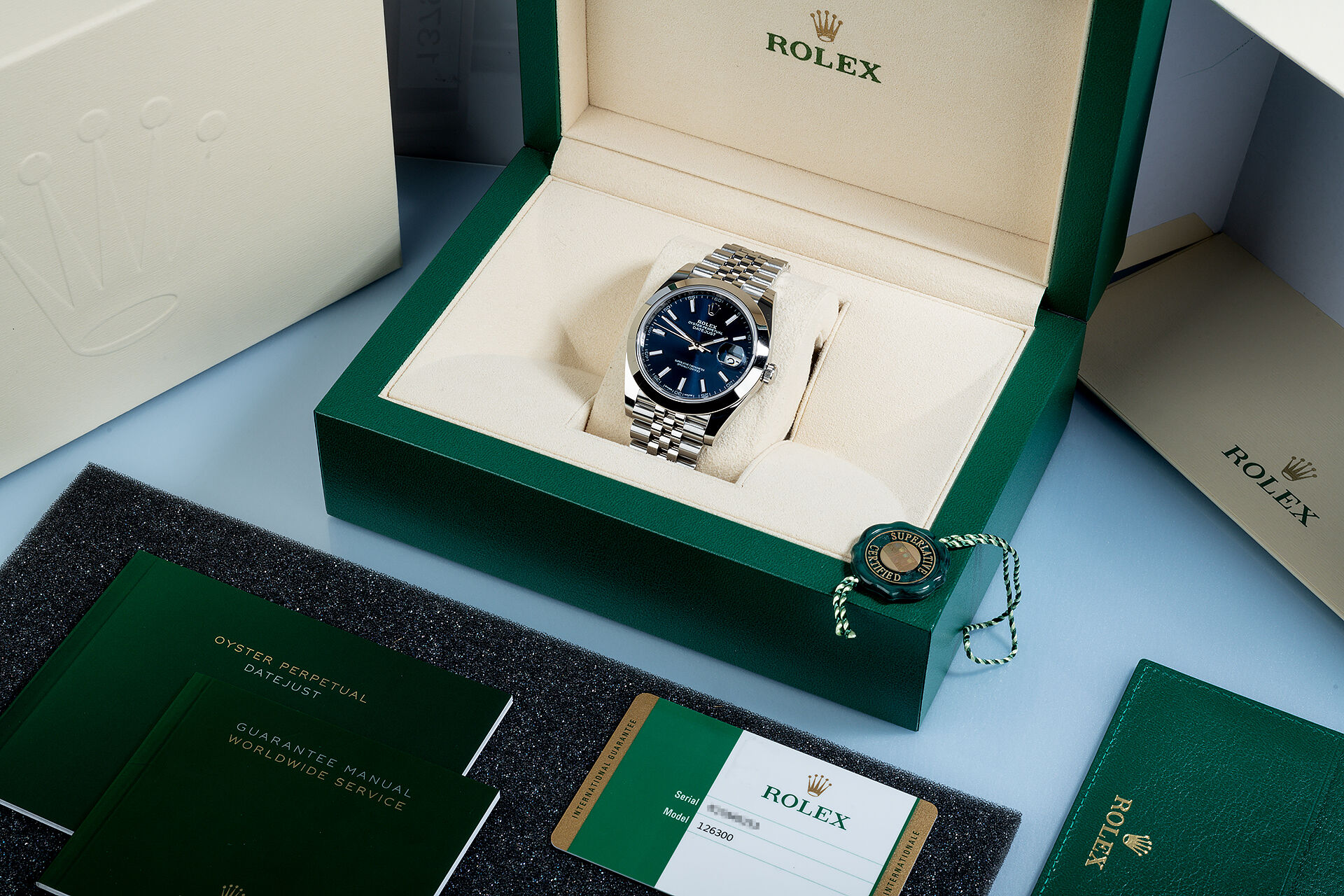 ref 126300 | Rolex Warranty to 2025 | Rolex Datejust 41