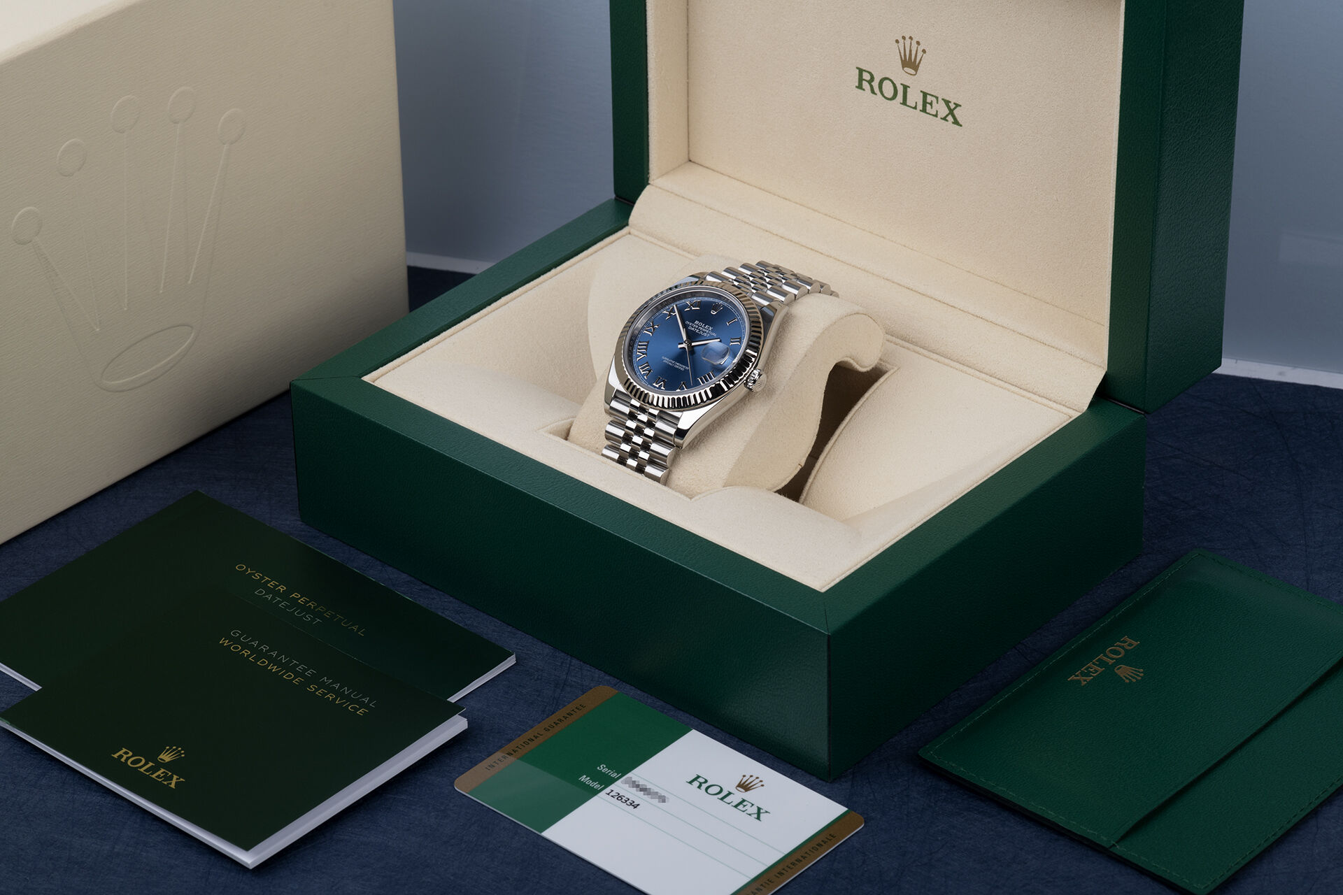 ref 126334 | Rolex Warranty to 2025 | Rolex Datejust 41