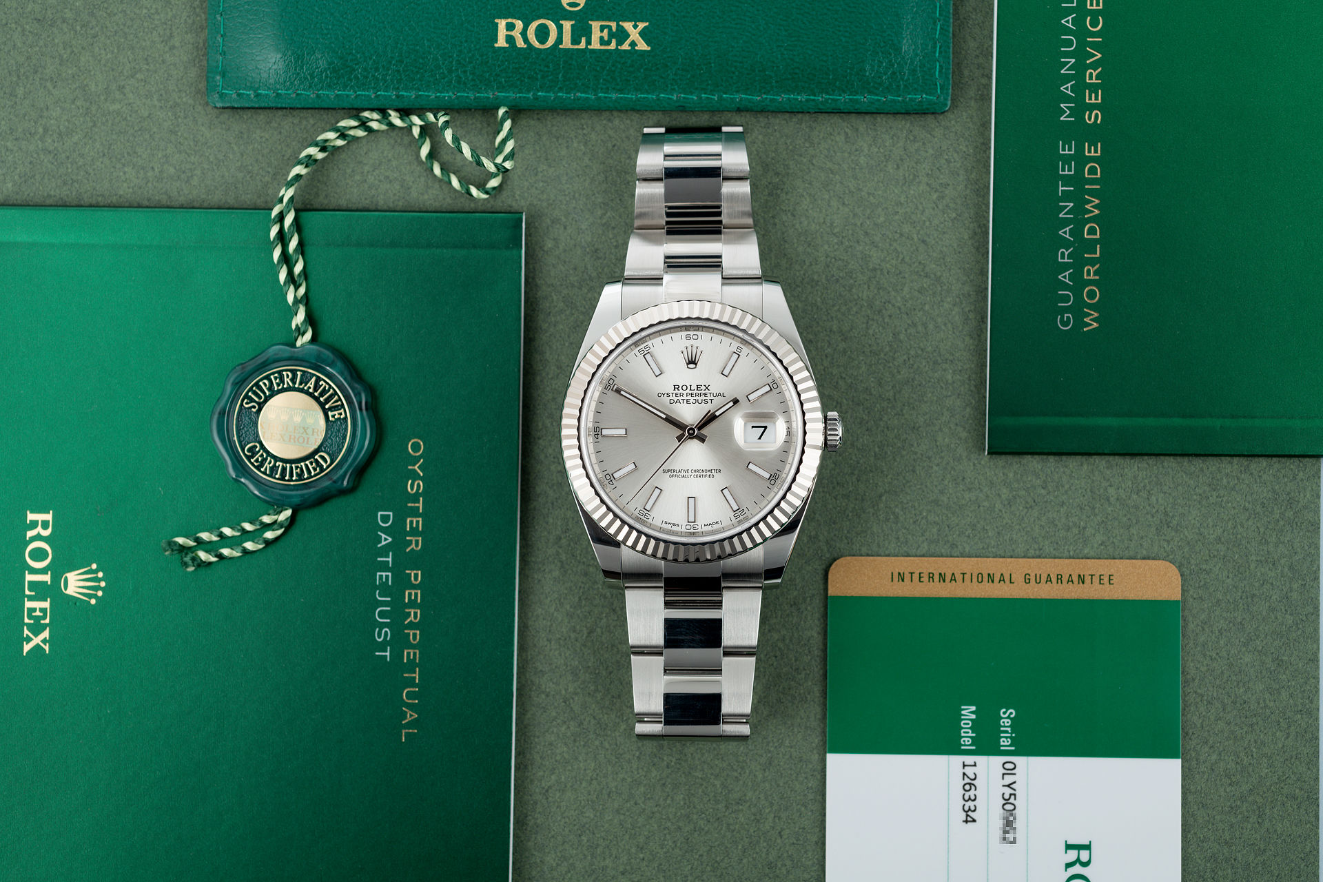 ref 126334 | 'Under Rolex Warranty'  | Rolex Datejust 41