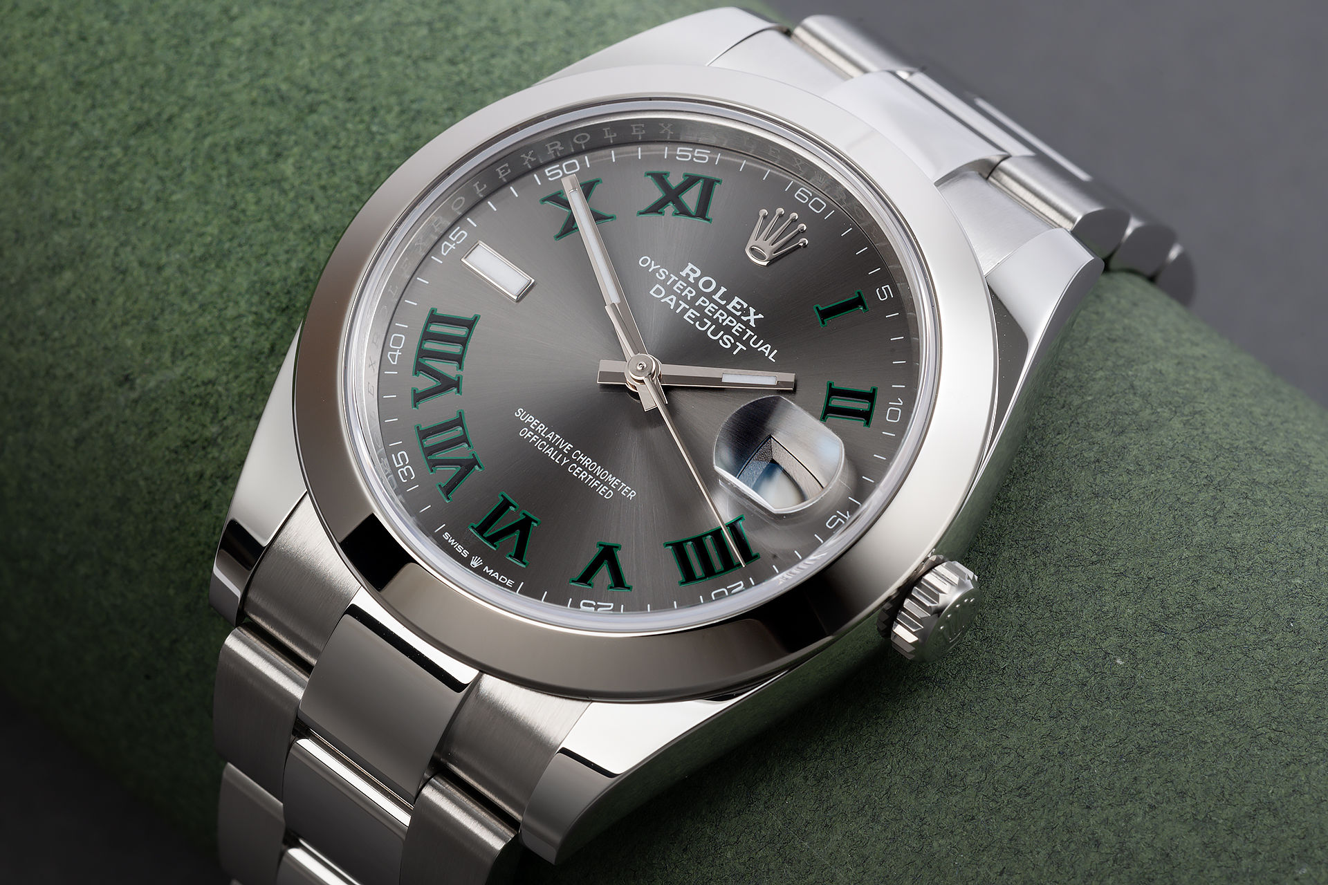 ref 126300 | Wimbledon Dial '5 Year Warranty' | Rolex Datejust 41