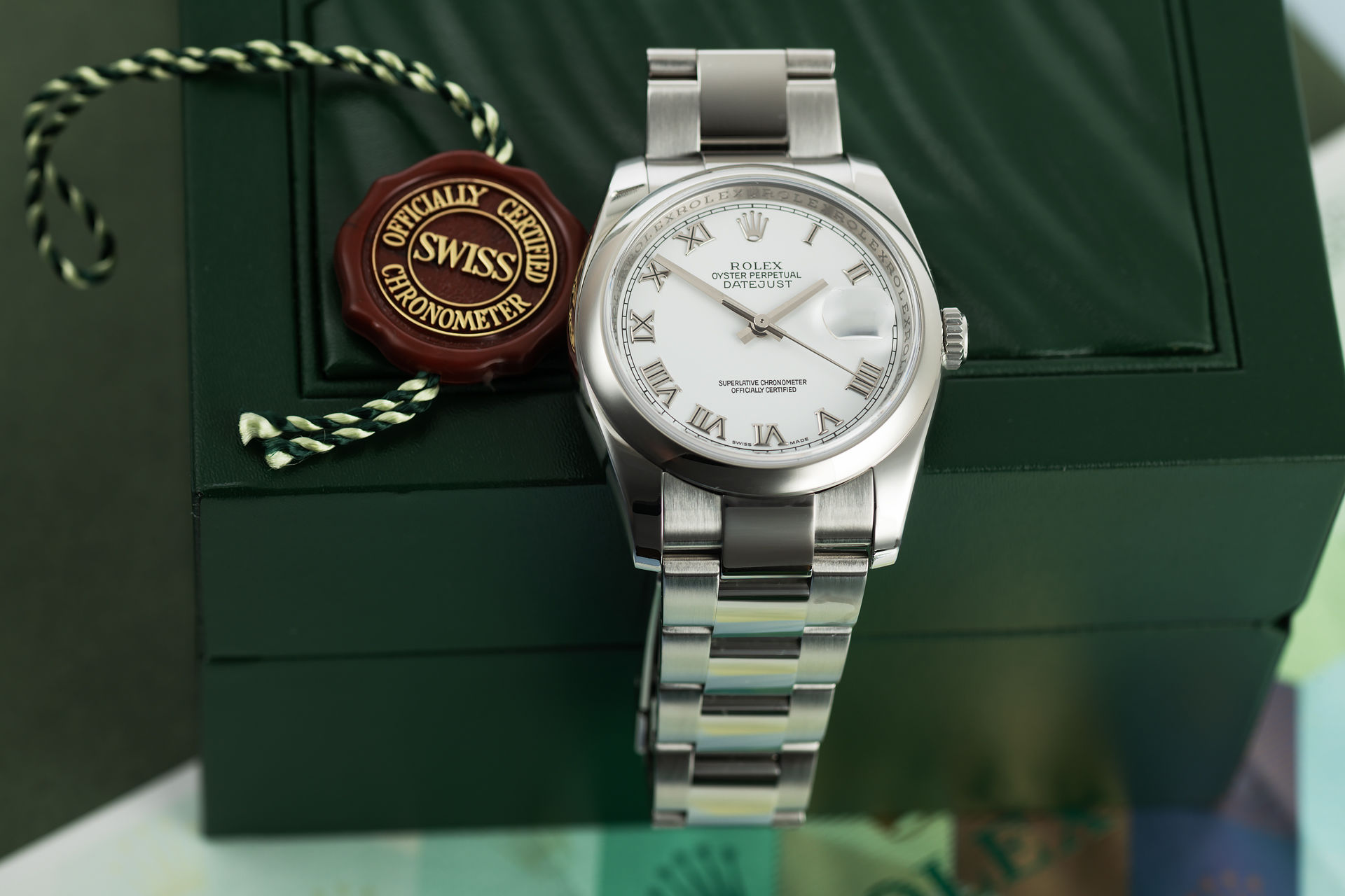 ref 116200 | 'Box & Certificate'  | Rolex Datejust