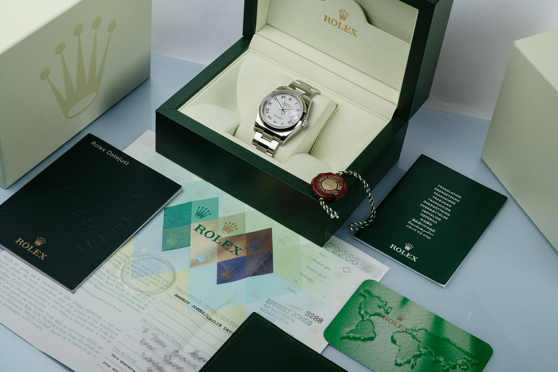 ref 116200 | 'Box & Certificate'  | Rolex Datejust