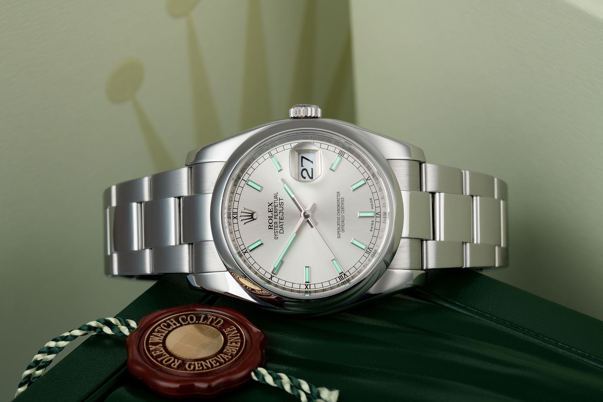 ref 116200 | Box & Certificate  | Rolex Datejust