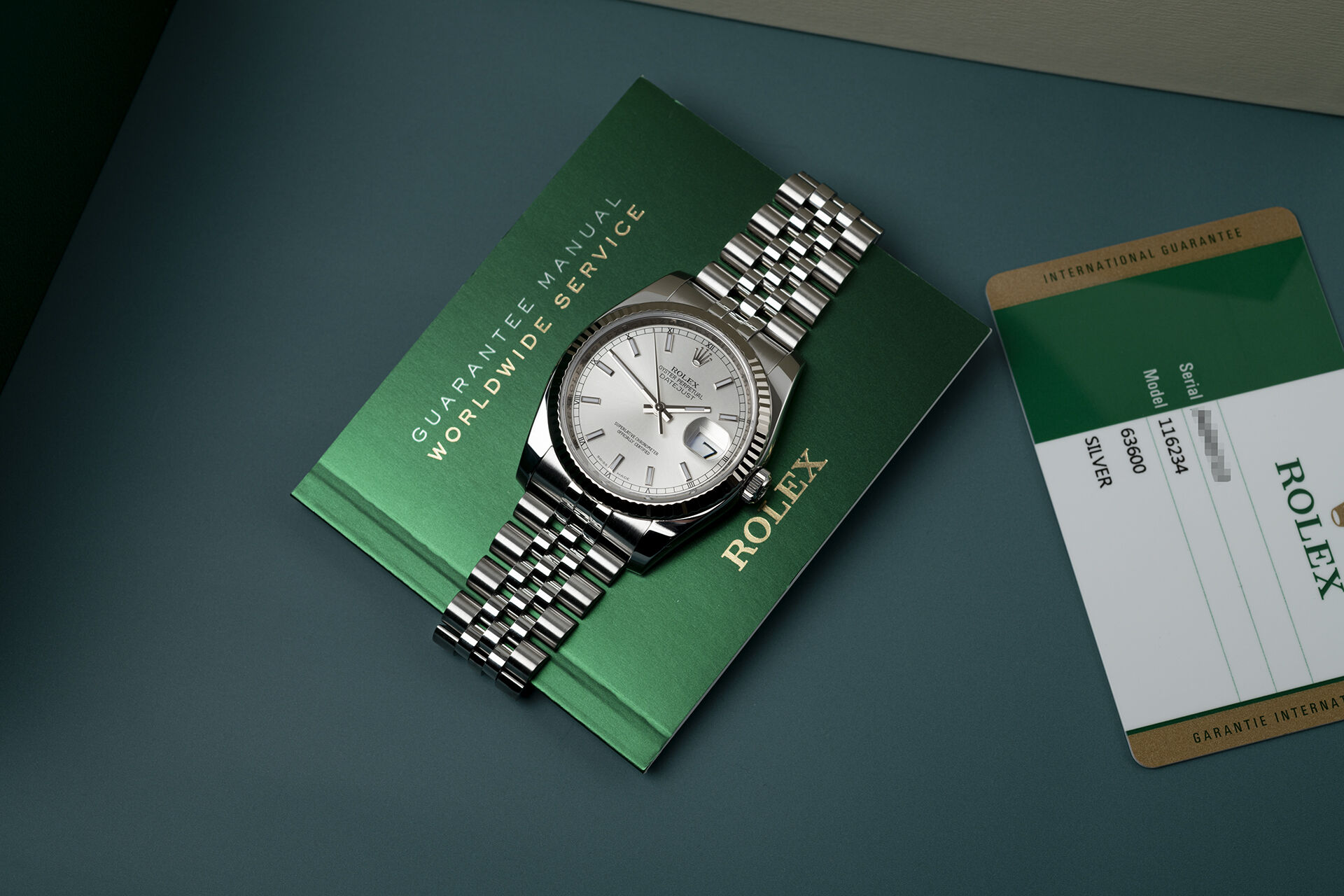 ref 116234 | Box & Certificate | Rolex Datejust