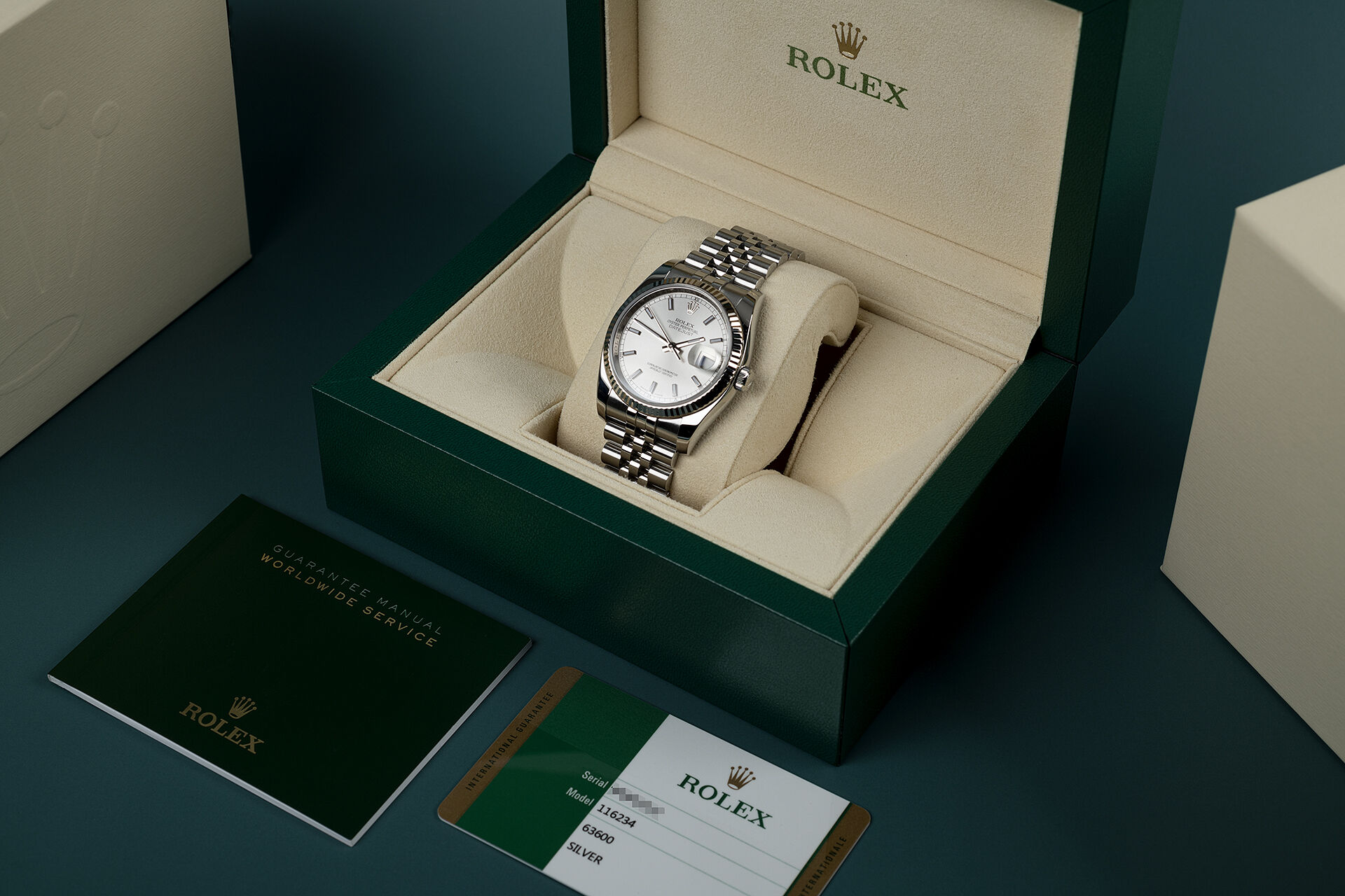 ref 116234 | Box & Certificate | Rolex Datejust