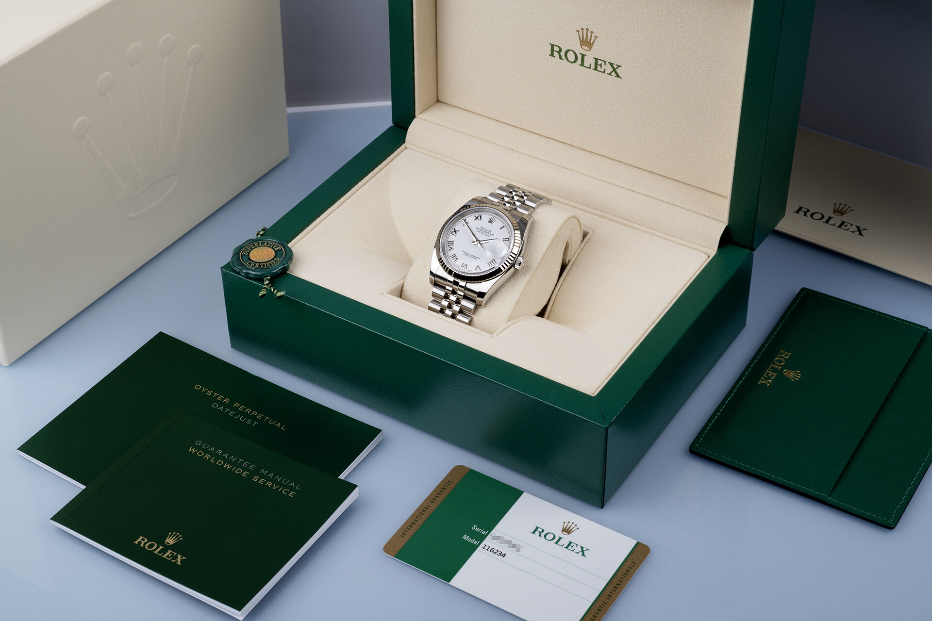 ref 116234 | Box & Certificate | Rolex Datejust