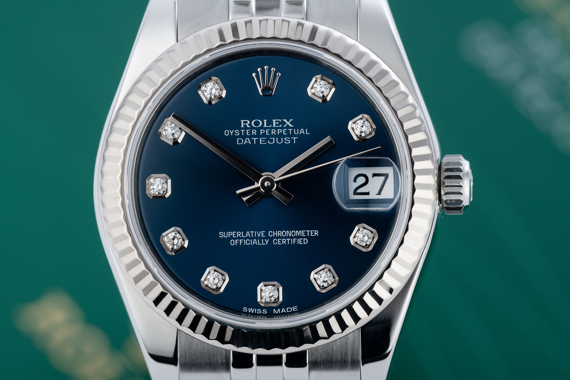 ref 178274 | 'Diamond Dial' Box & Certificate | Rolex Datejust