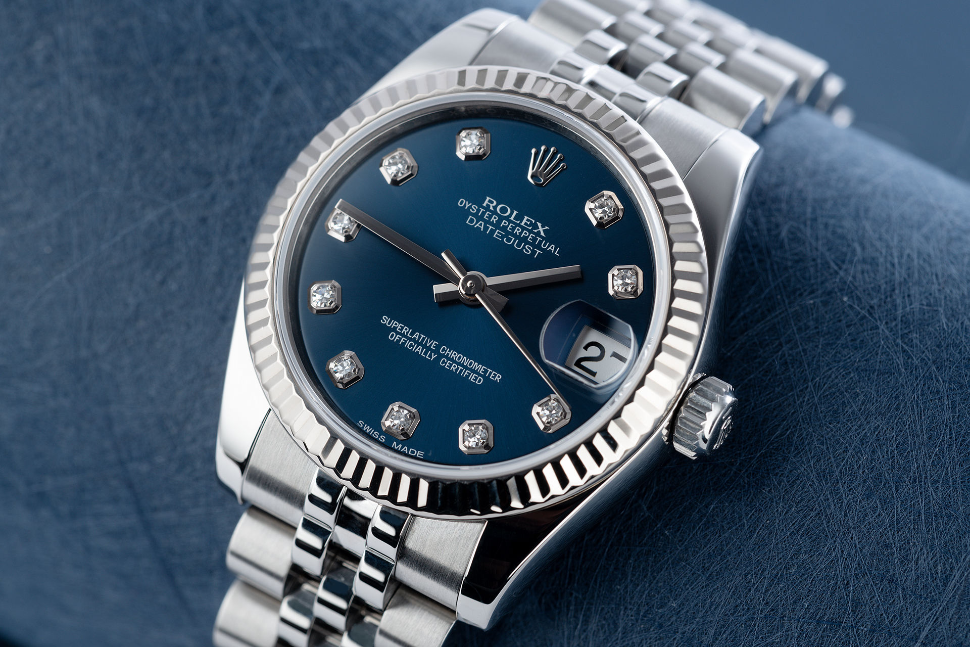 ref 178274 | 'Diamond Dial' Box & Certificate | Rolex Datejust